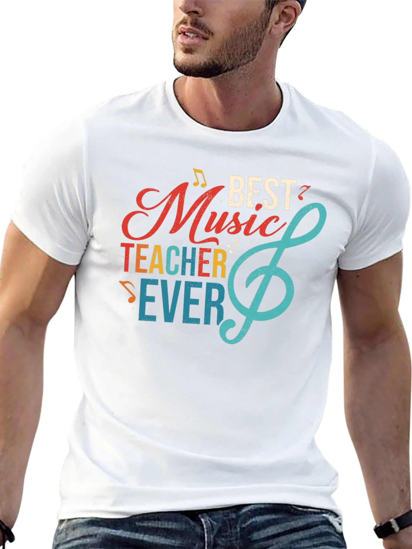 Best Music Teacher Ever Graphic T-Shirt