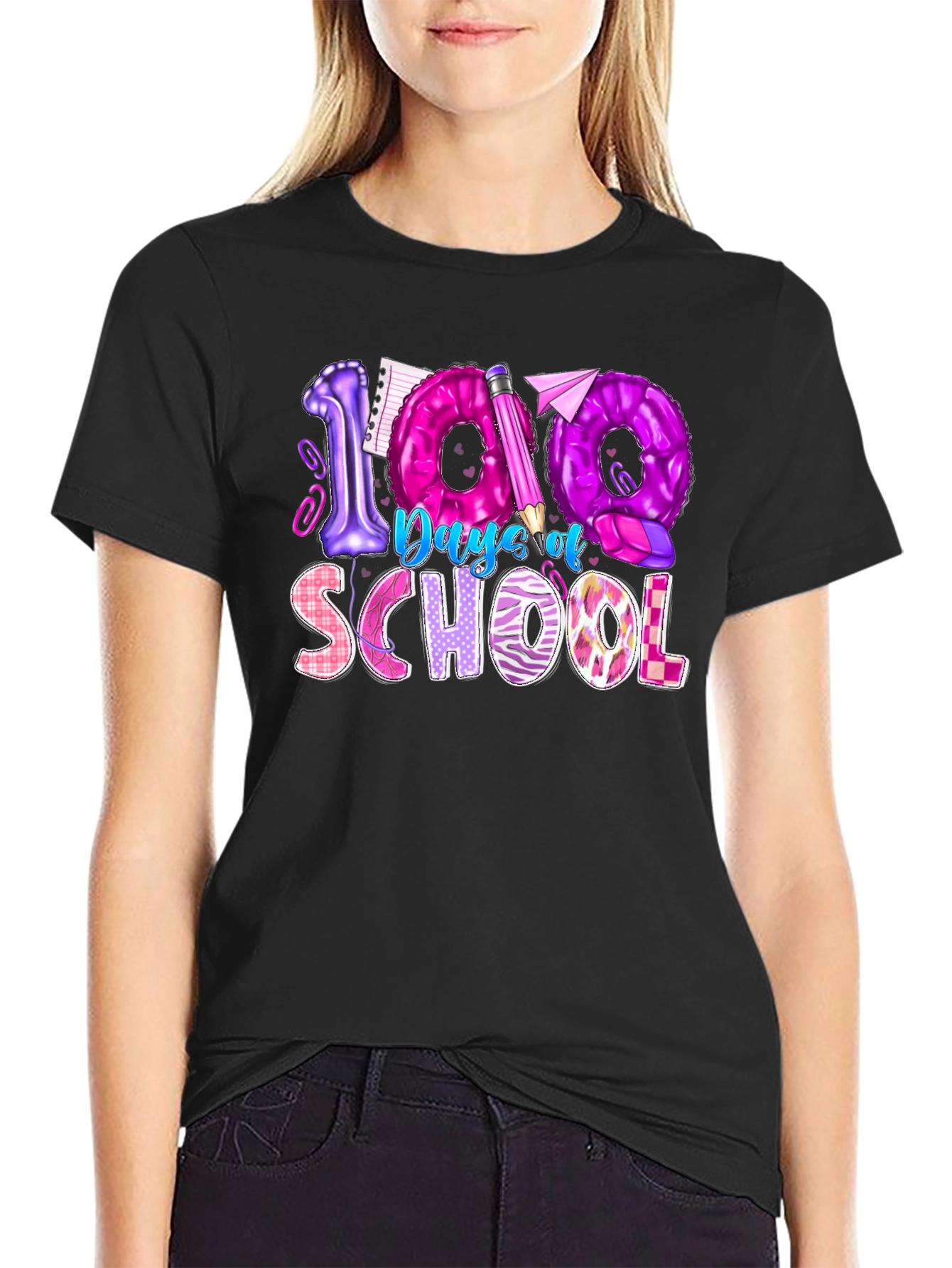 100 Days of School Graphic Tee