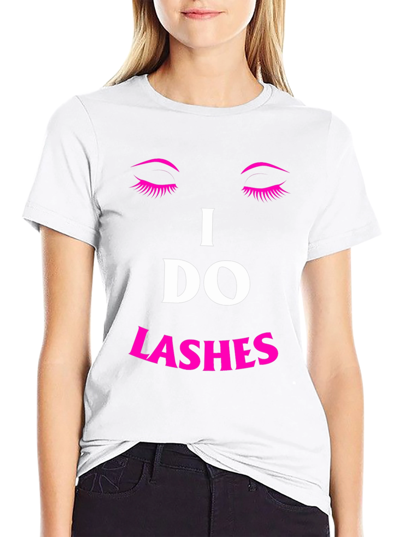 I Do Lashes Graphic Tee