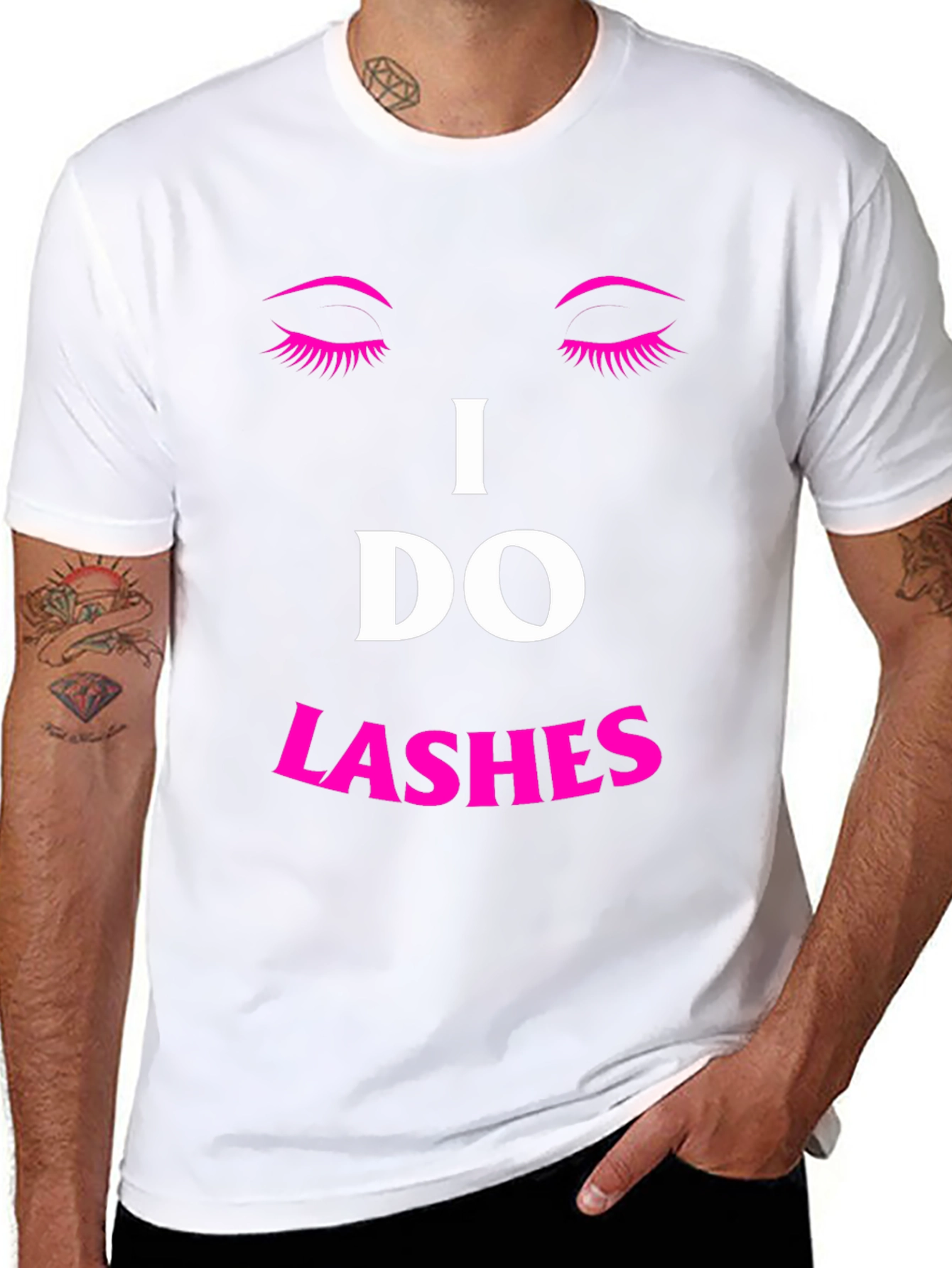 I Do Lashes Graphic Tee