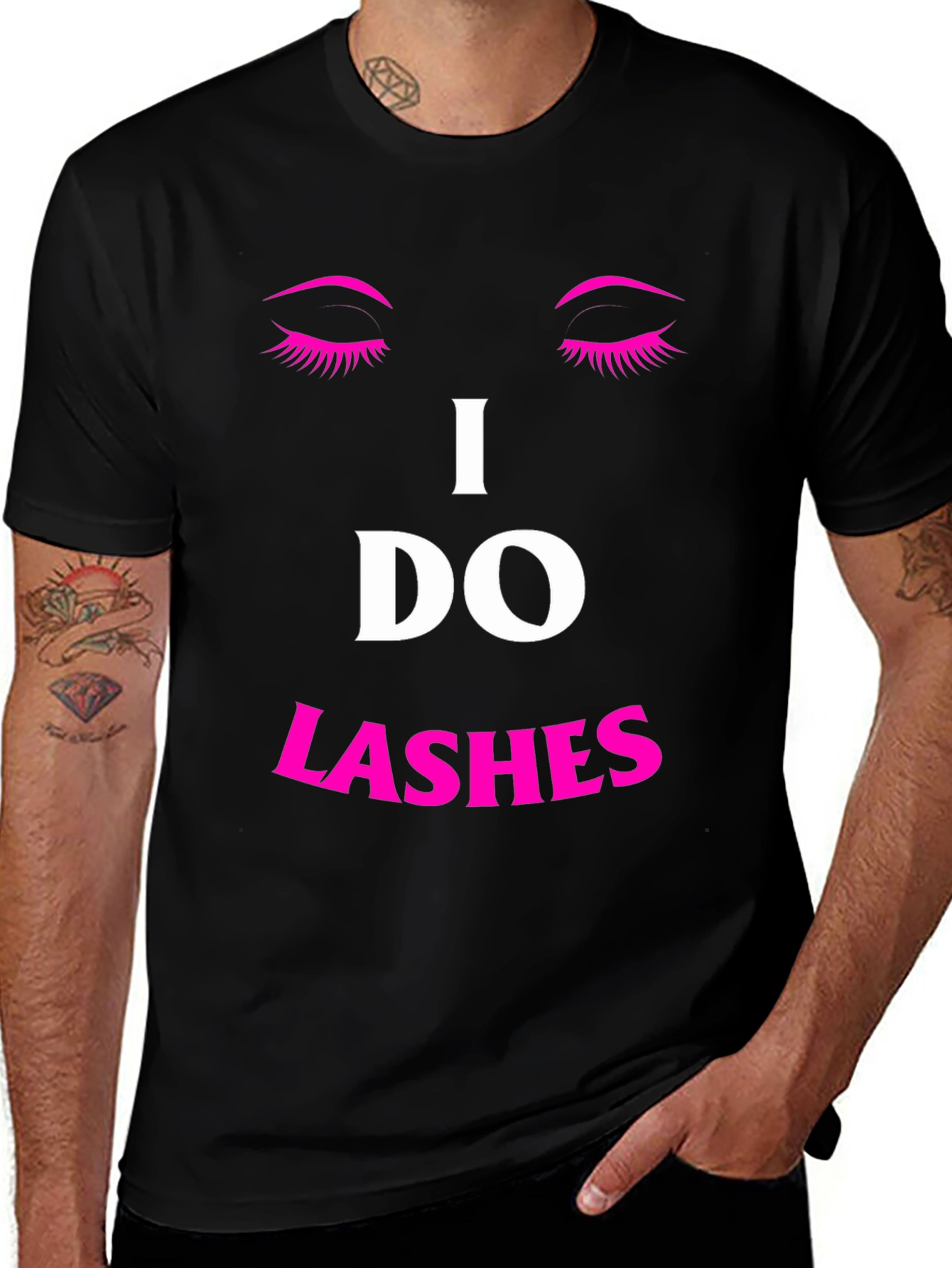 I Do Lashes Graphic Tee