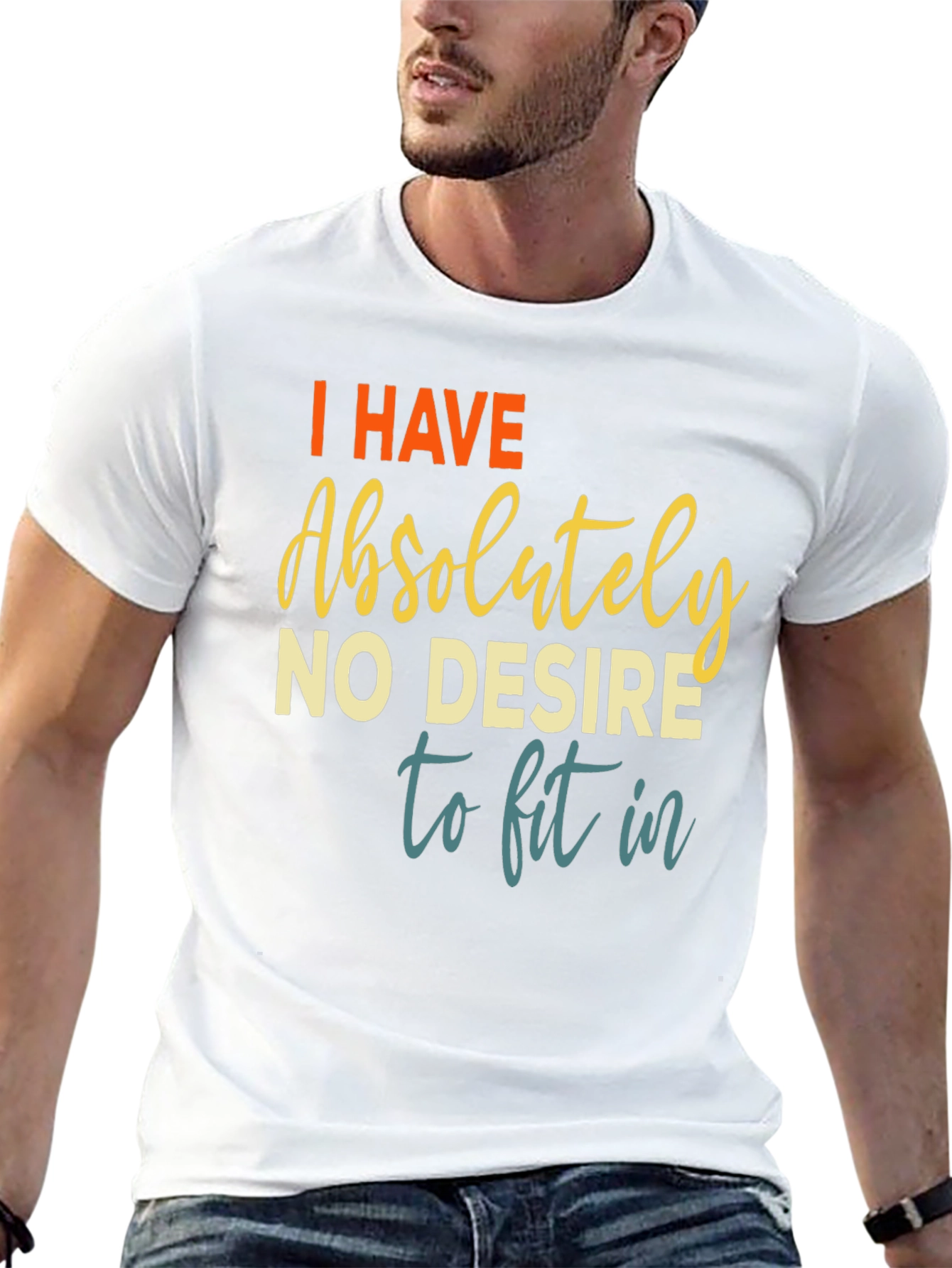 No Desire to Fit In Graphic Tee