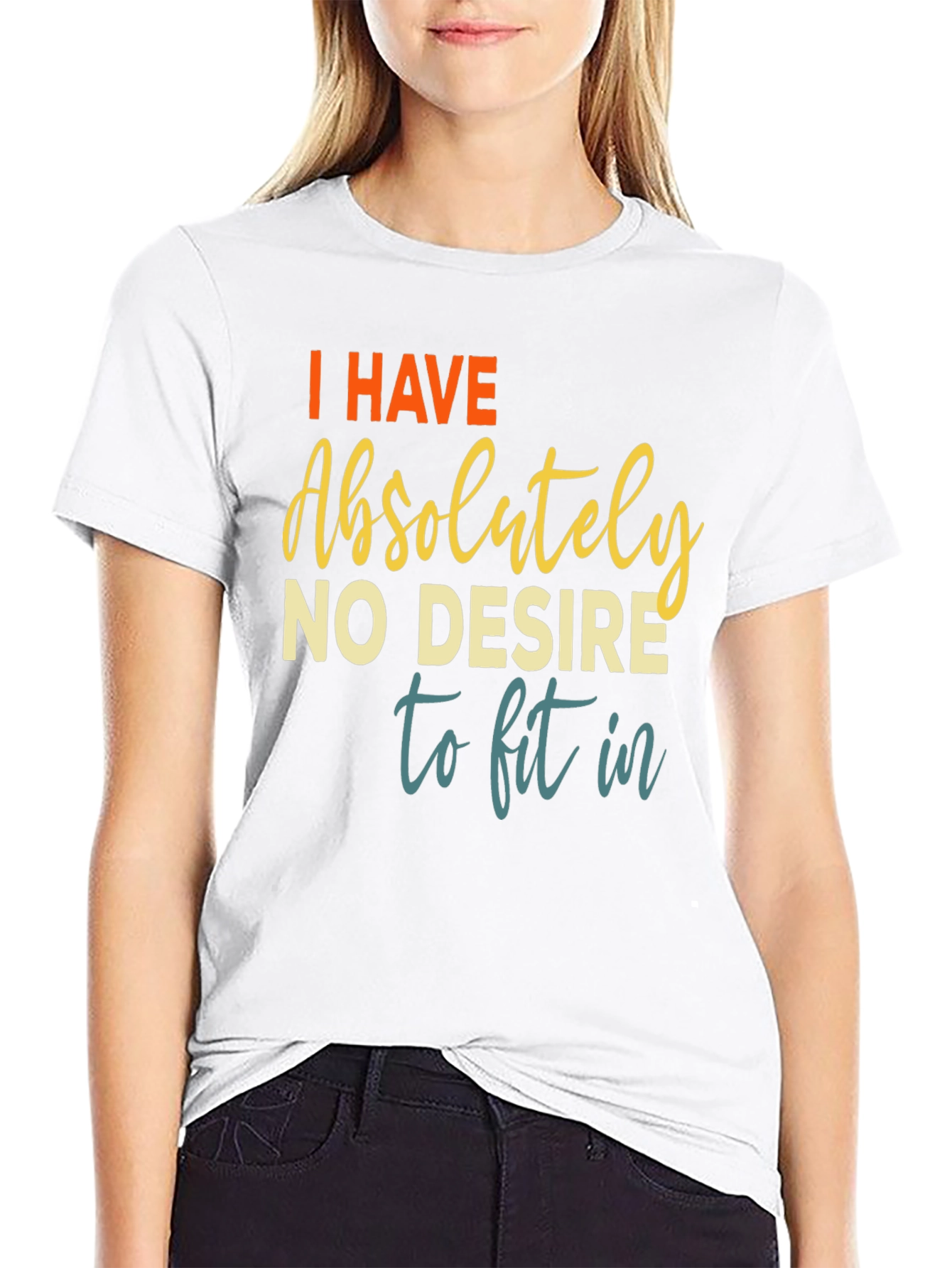 No Desire to Fit In Graphic Tee