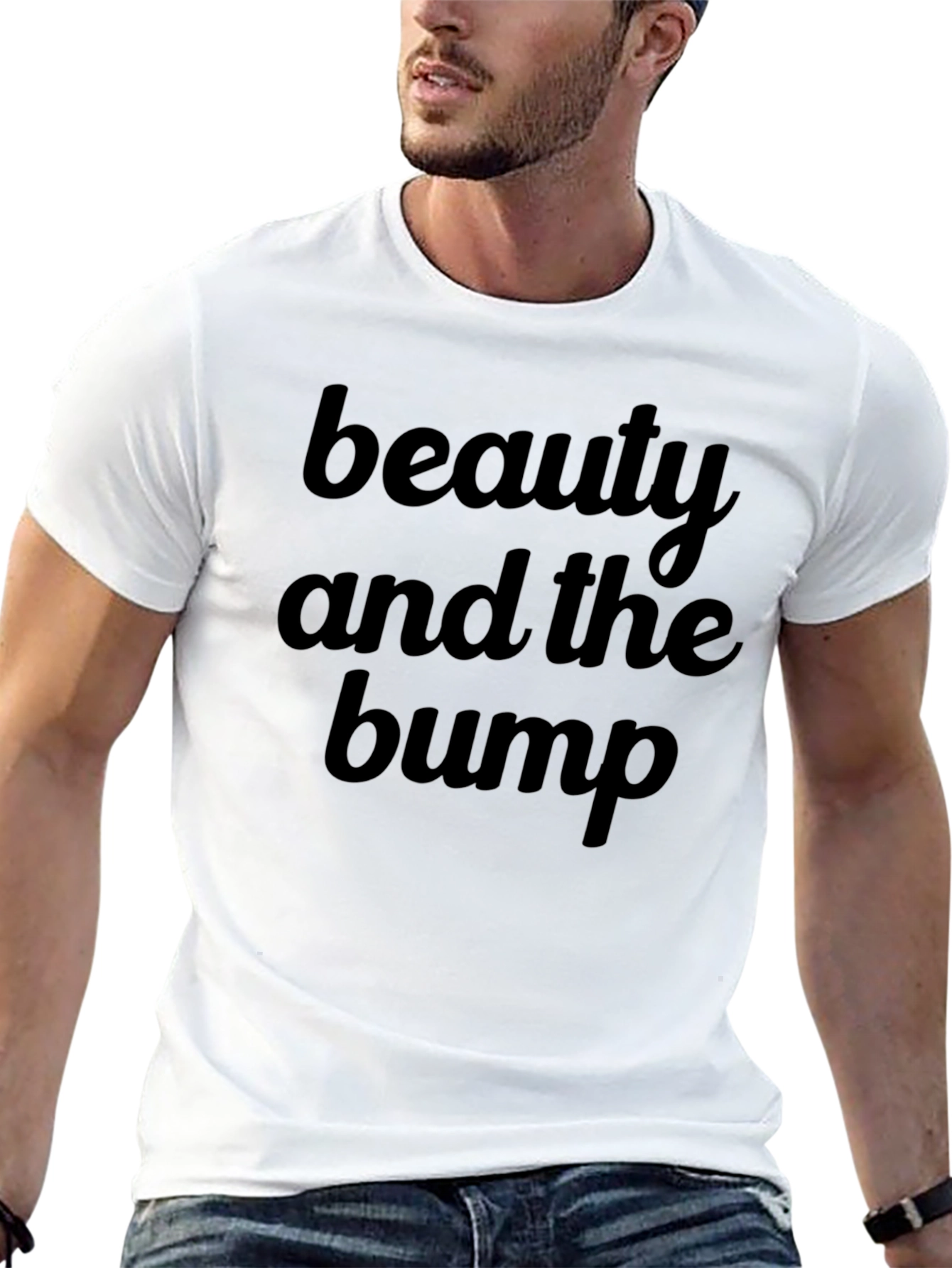 Beauty and the Bump Graphic Tee