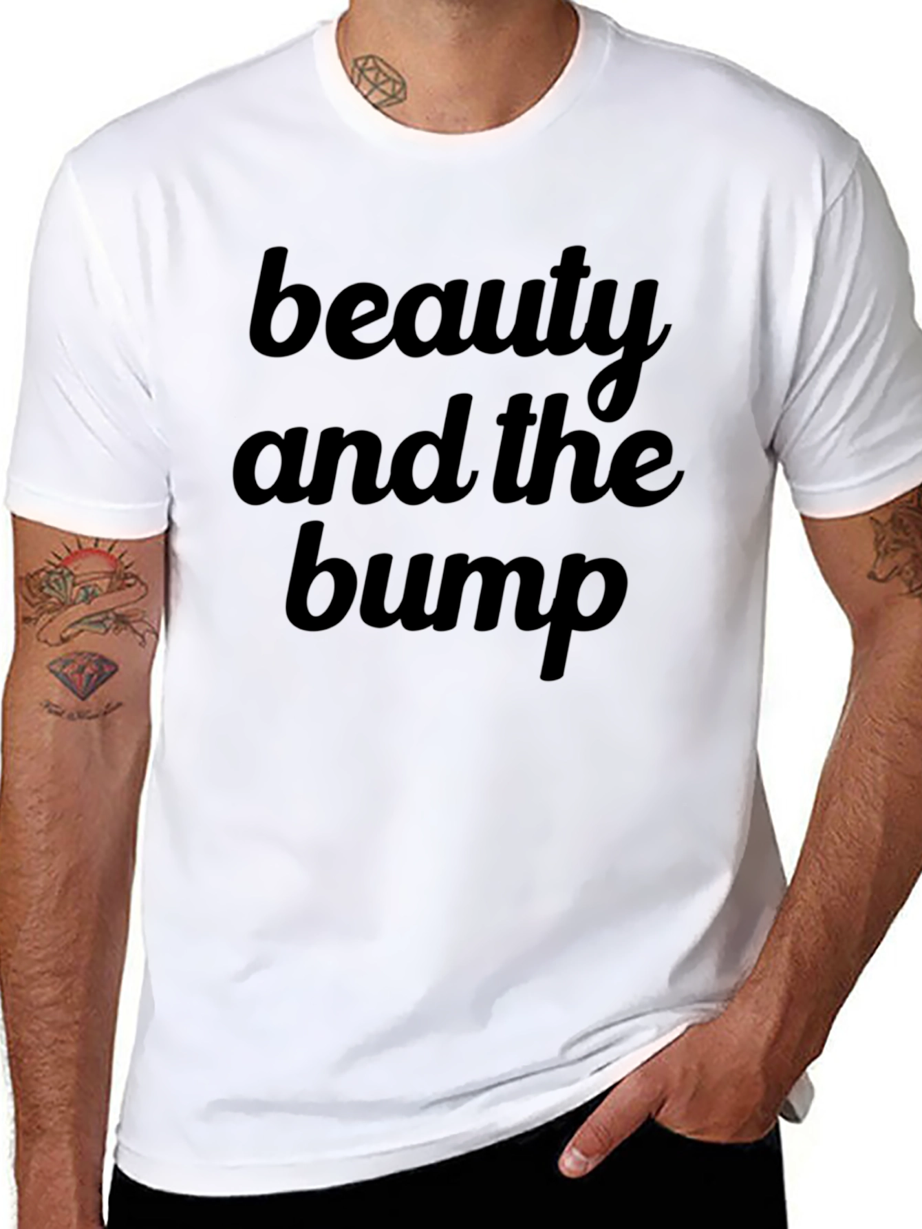 Beauty and the Bump Graphic Tee