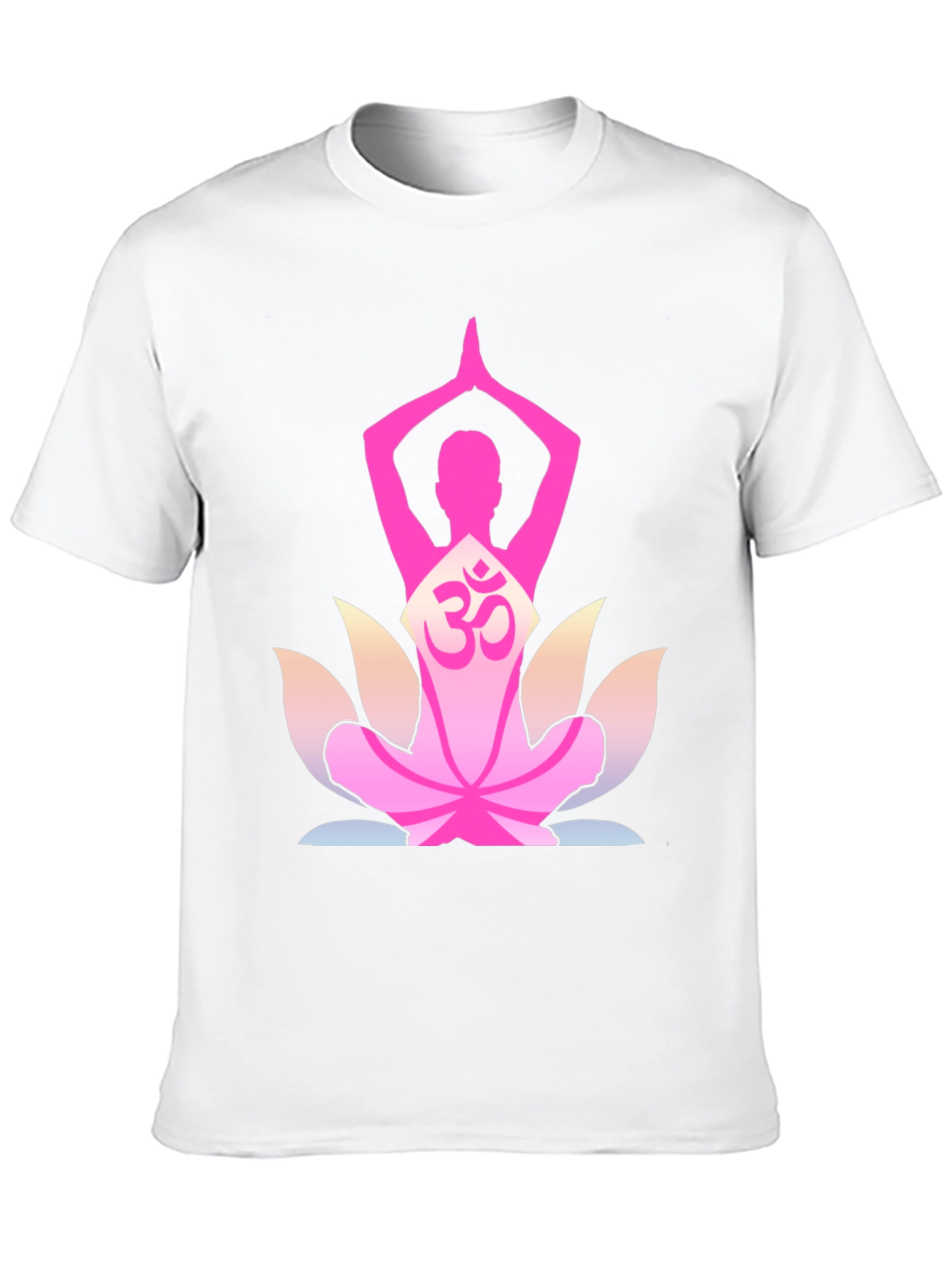 Yoga Lotus Om Graphic T-Shirt