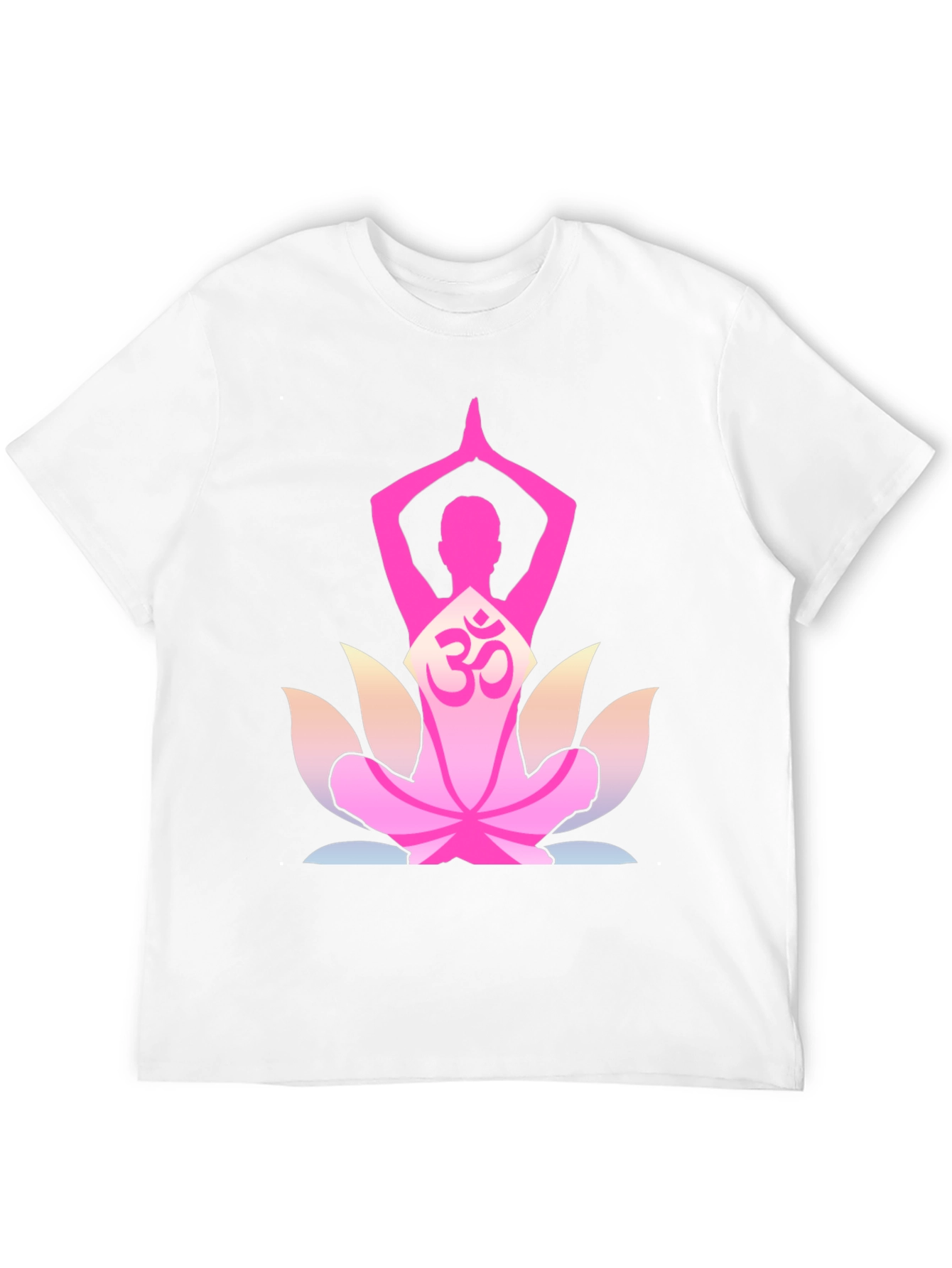 Yoga Lotus Om Graphic T-Shirt