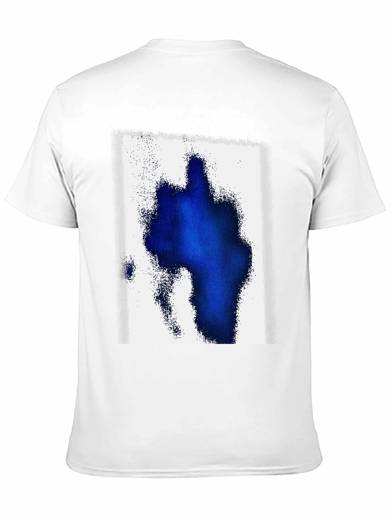 Abstract Blue Graphic Tee