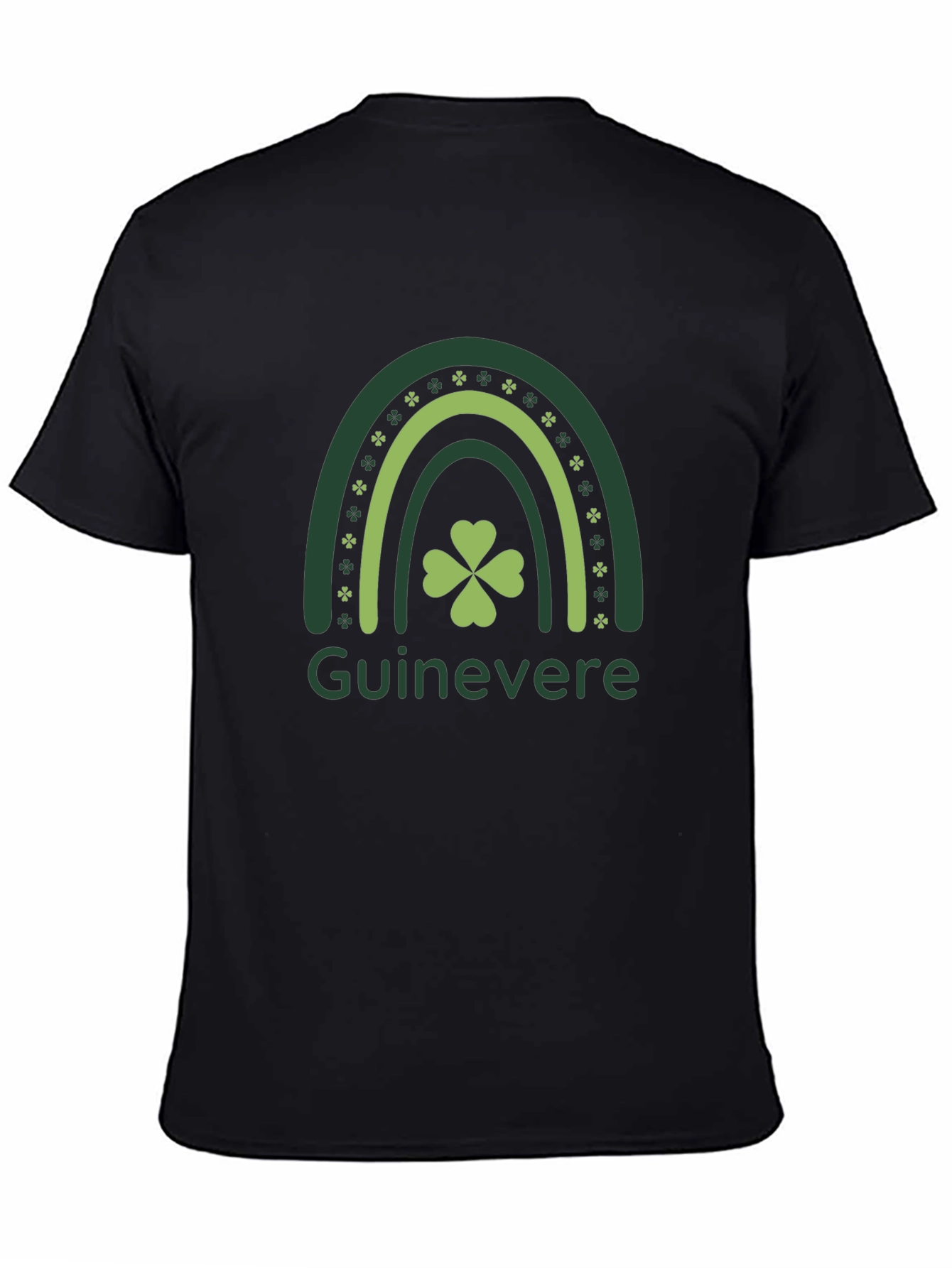Guinevere St. Patricks Day Shamrock Rainbow T-Shirt