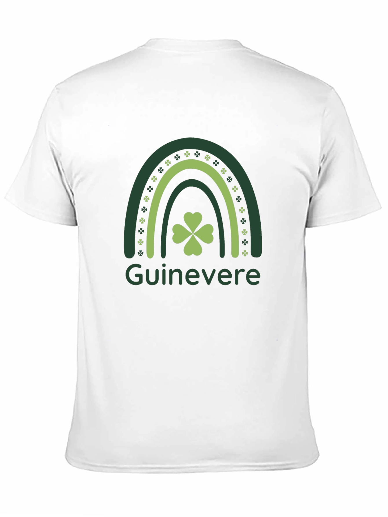 Guinevere St. Patricks Day Shamrock Rainbow T-Shirt