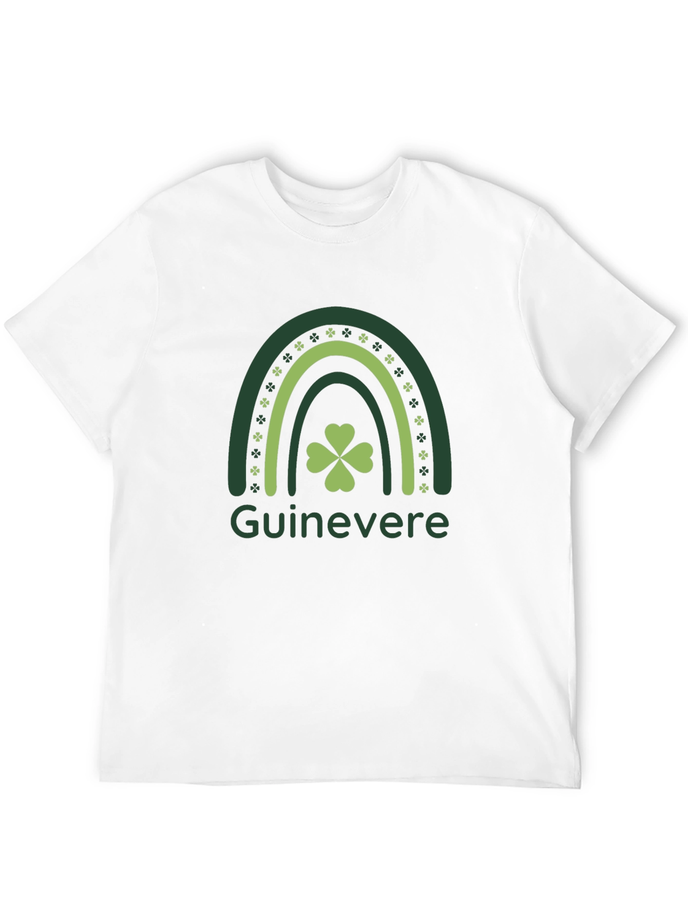 Guinevere St. Patricks Day Shamrock Rainbow T-Shirt
