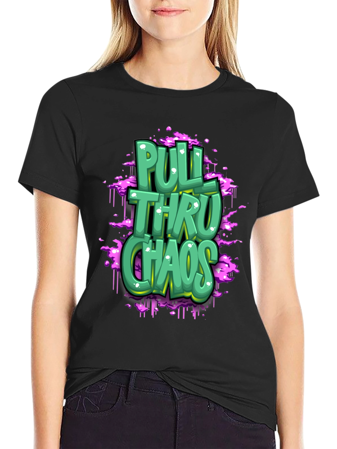 Pull Thru Chaos Graphic T-Shirt