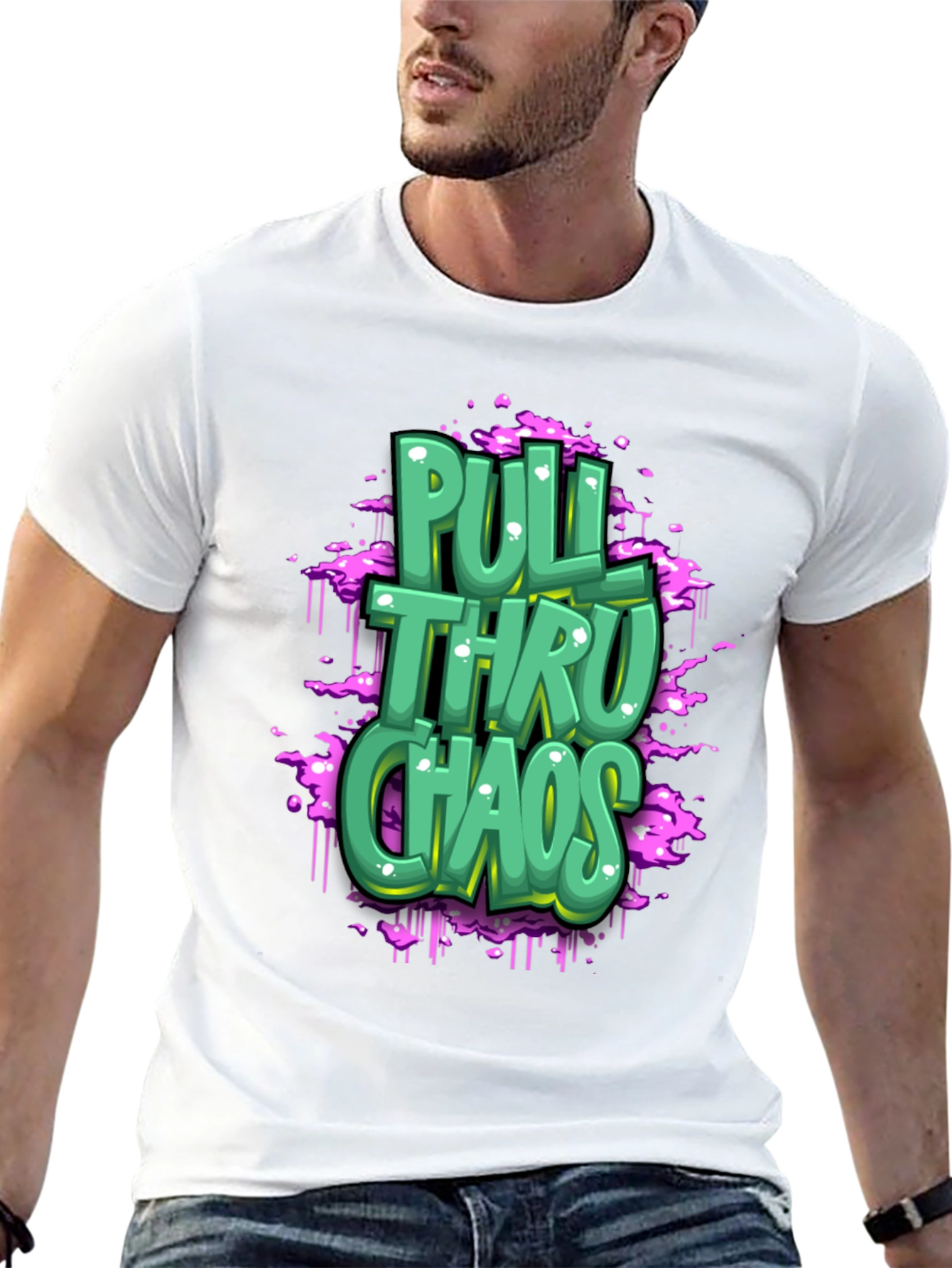 Pull Thru Chaos Graphic T-Shirt