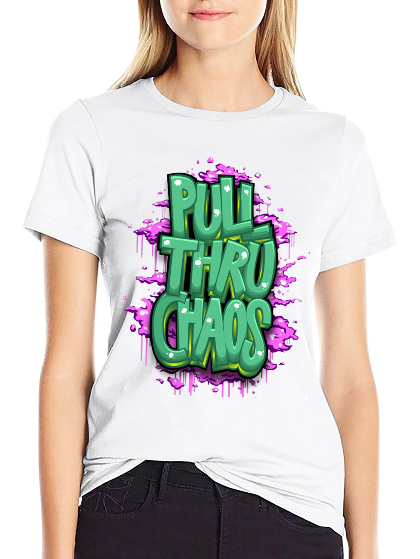 Pull Thru Chaos Graphic T-Shirt