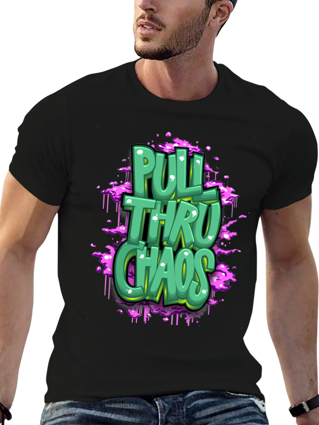 Pull Thru Chaos Graphic T-Shirt