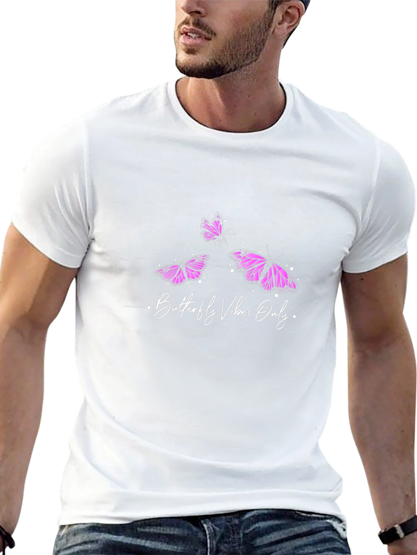 Butterfly Vibes Only Graphic Tee