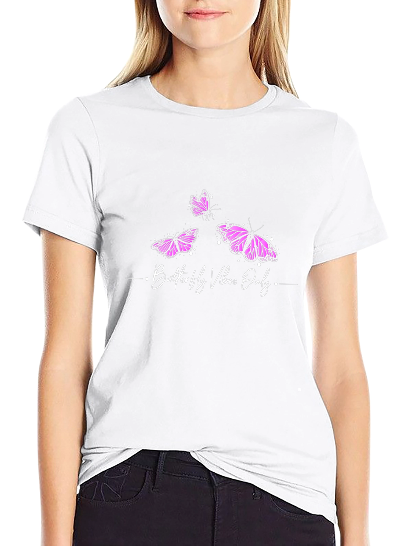 Butterfly Vibes Only Graphic Tee