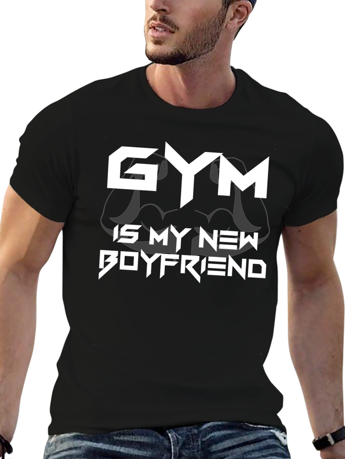 Gym is My New Boyfriend Graphic Tee