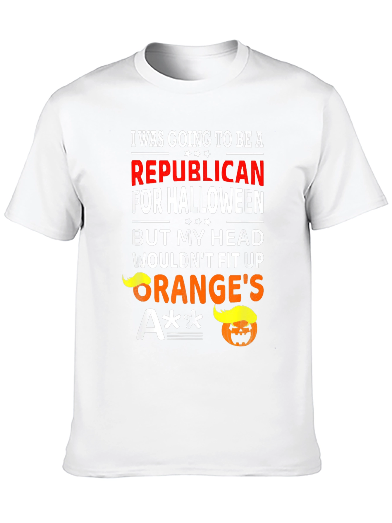 Funny Anti-Trump Halloween Republican T-Shirt