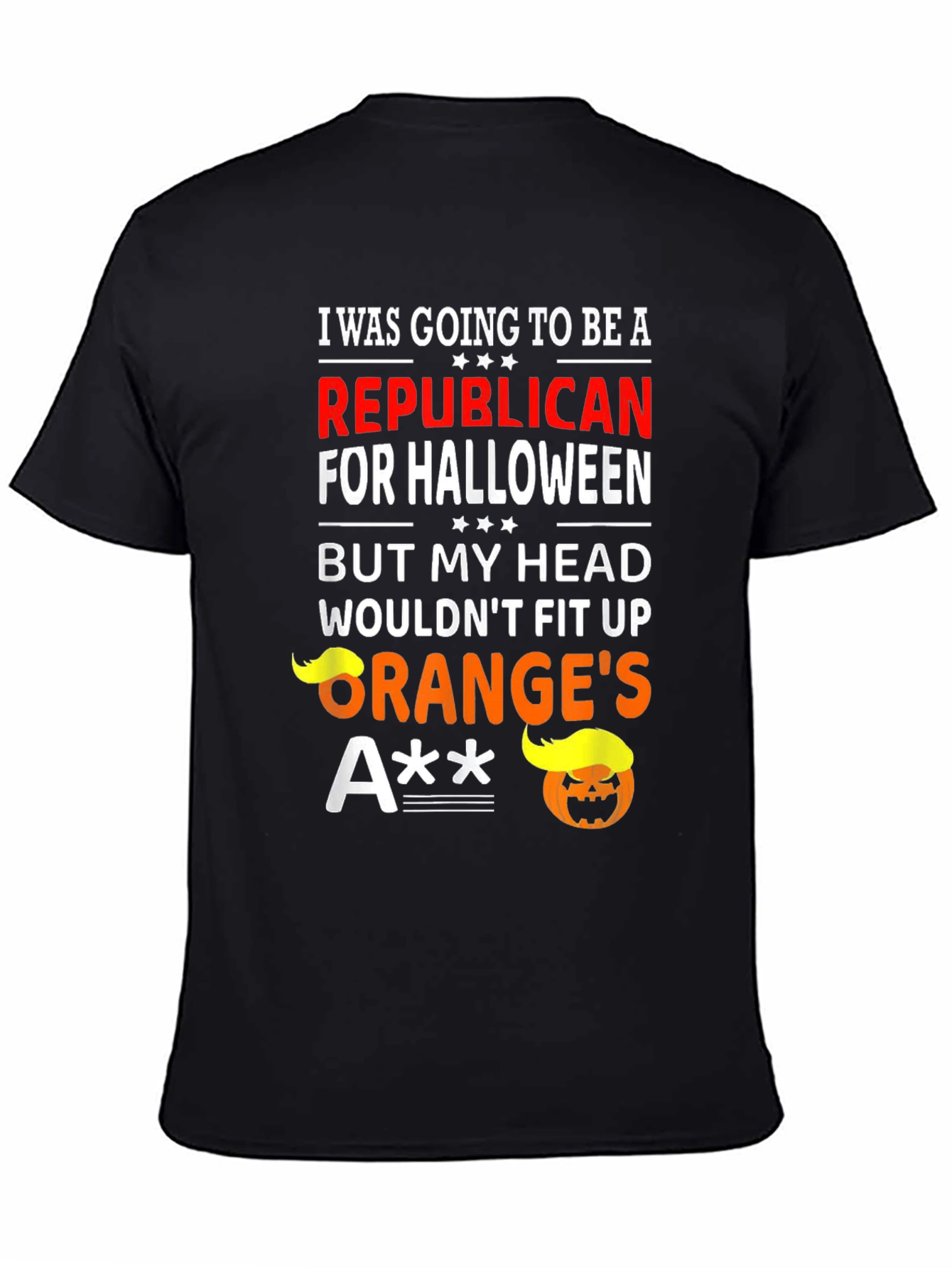 Funny Anti-Trump Halloween Republican T-Shirt