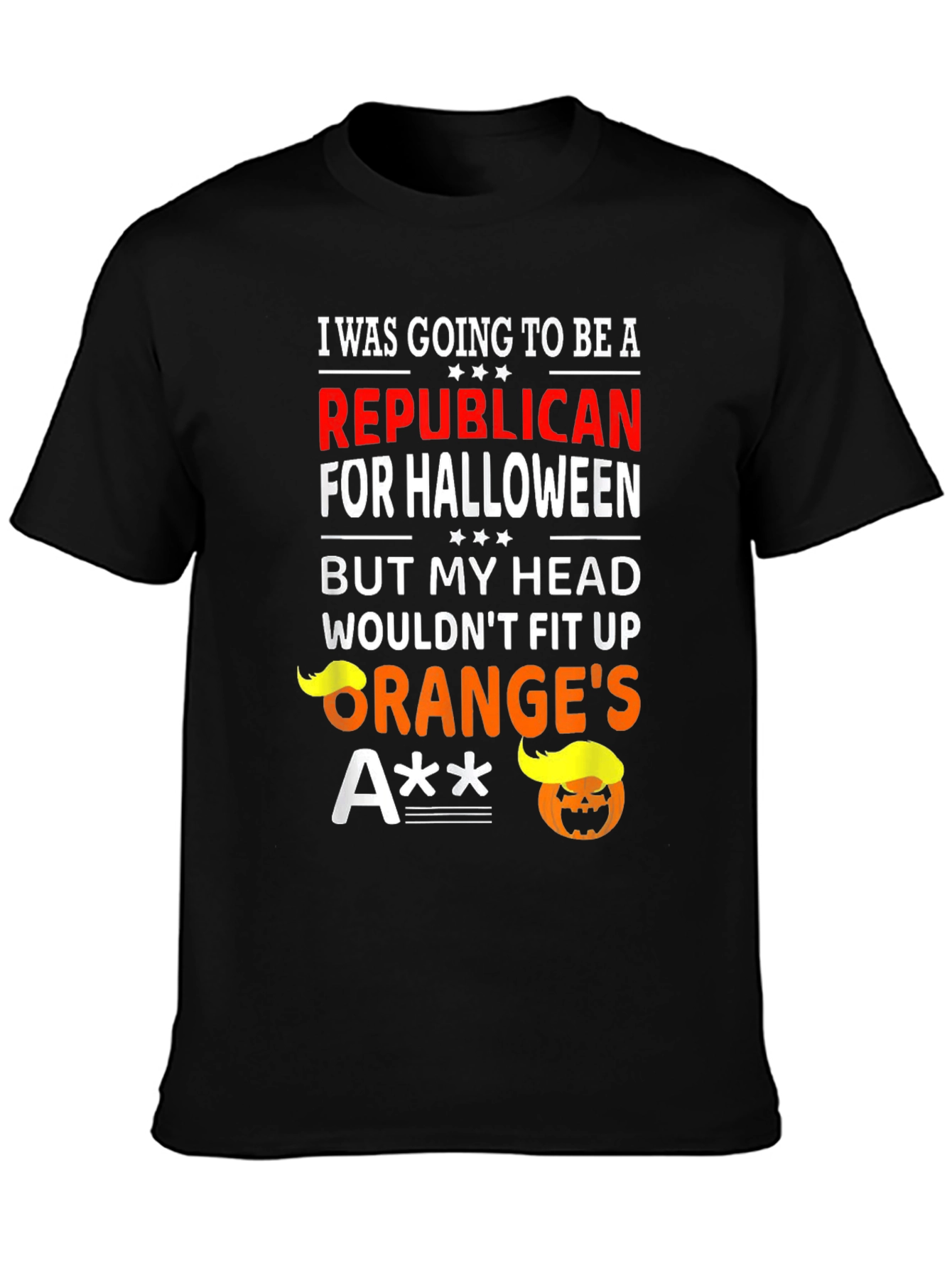 Funny Anti-Trump Halloween Republican T-Shirt