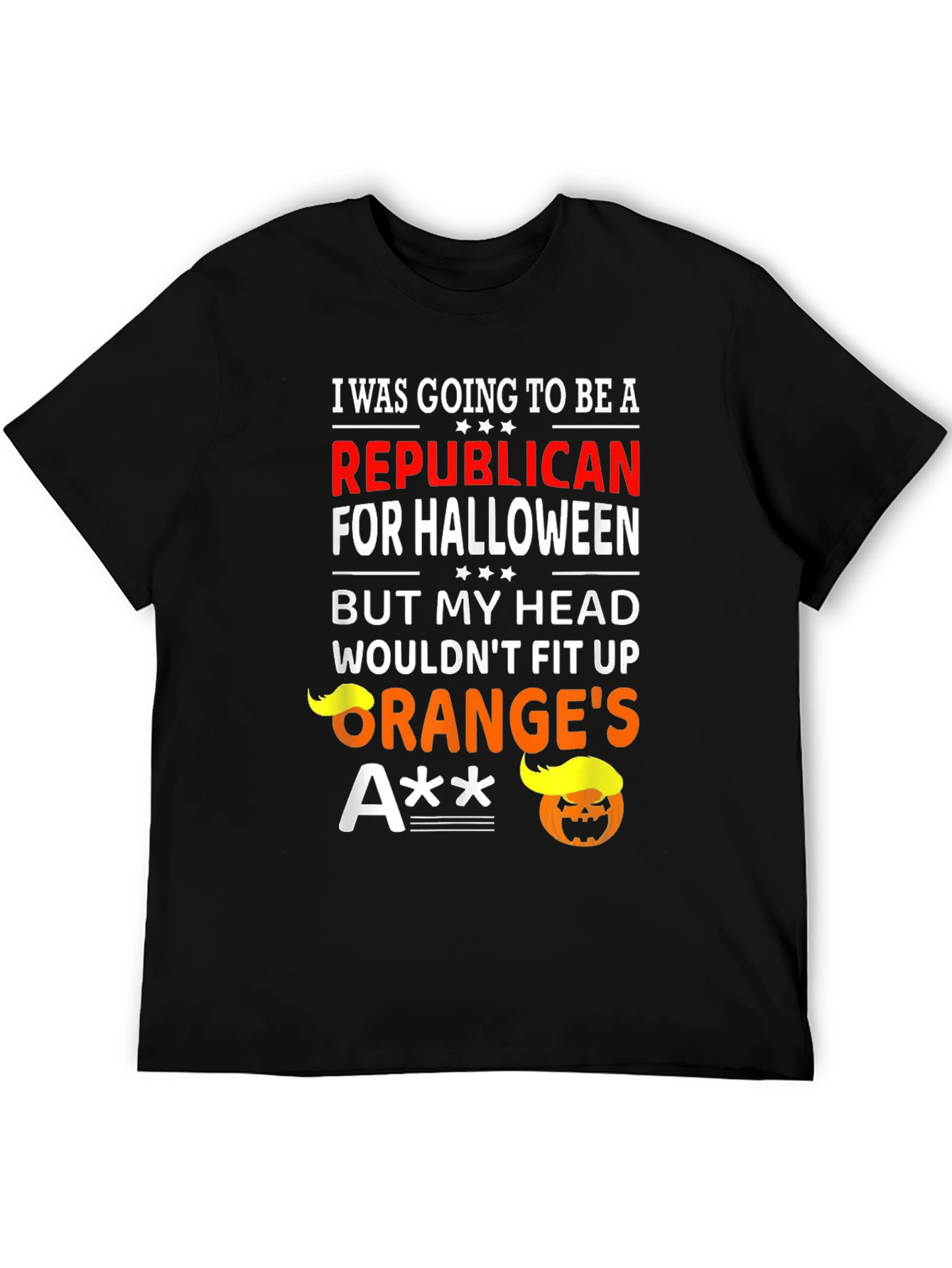 Funny Anti-Trump Halloween Republican T-Shirt