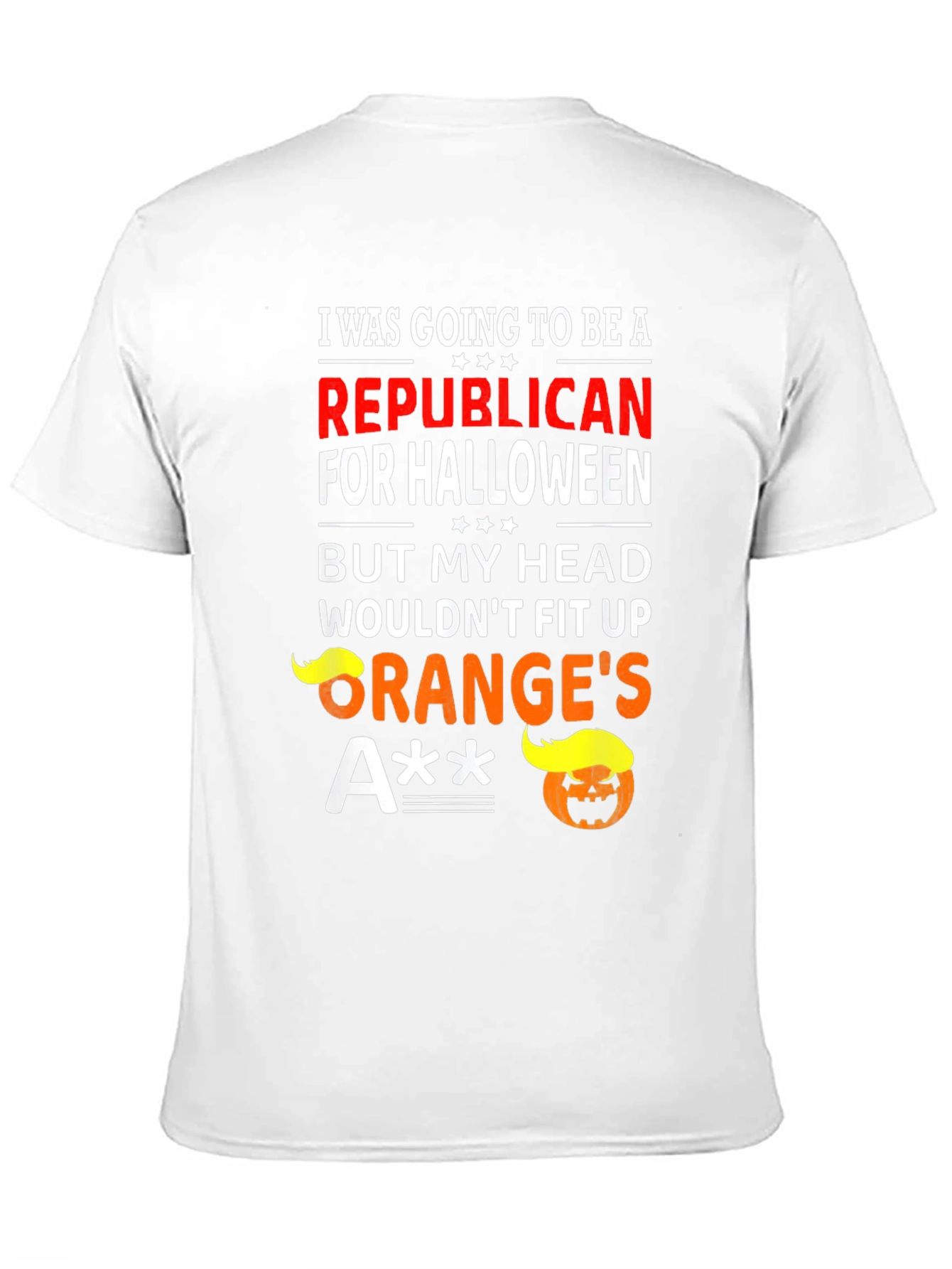 Funny Anti-Trump Halloween Republican T-Shirt