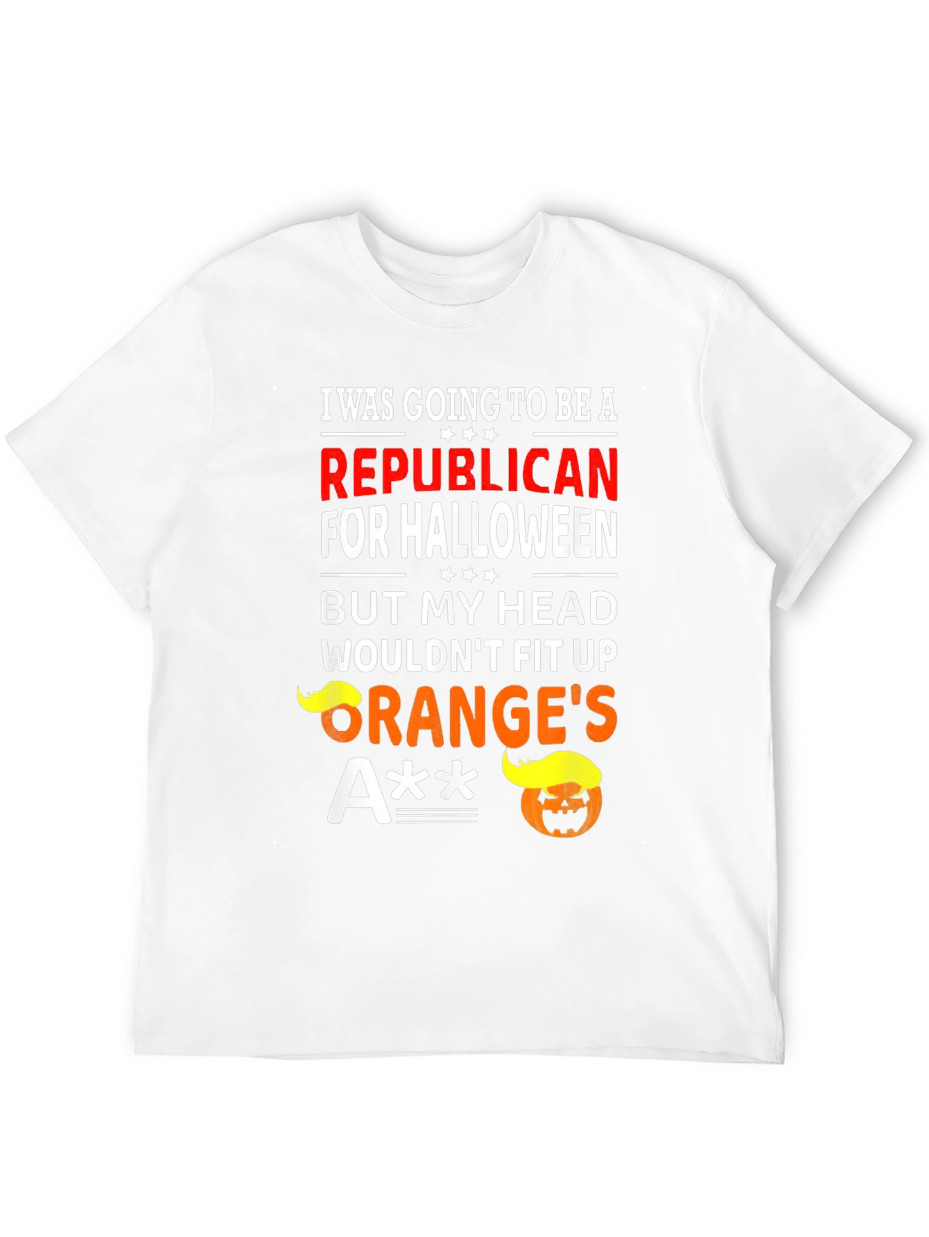 Funny Anti-Trump Halloween Republican T-Shirt