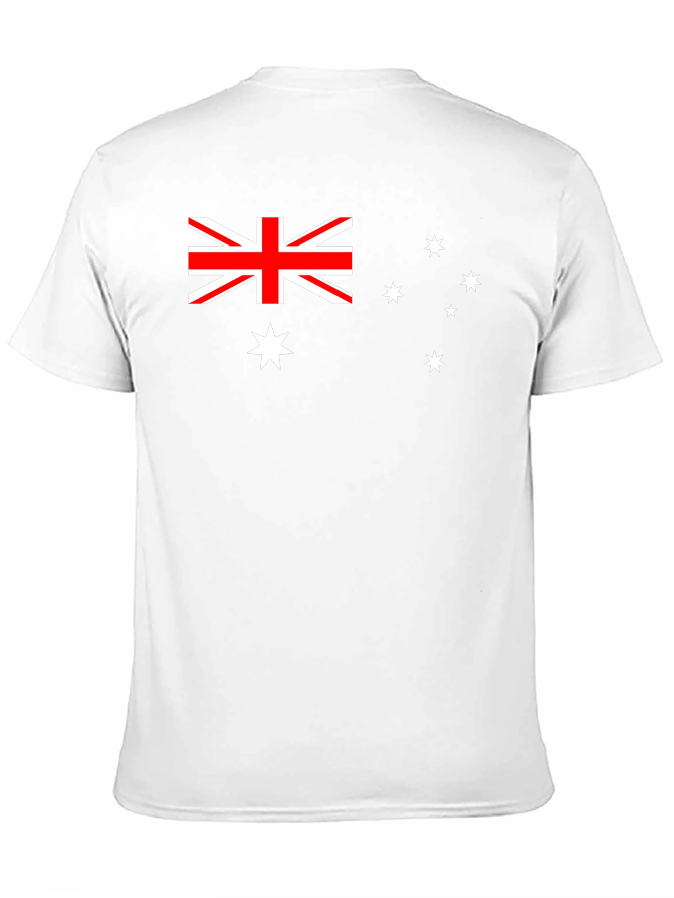 Australia Flag Graphic T-Shirt - Black