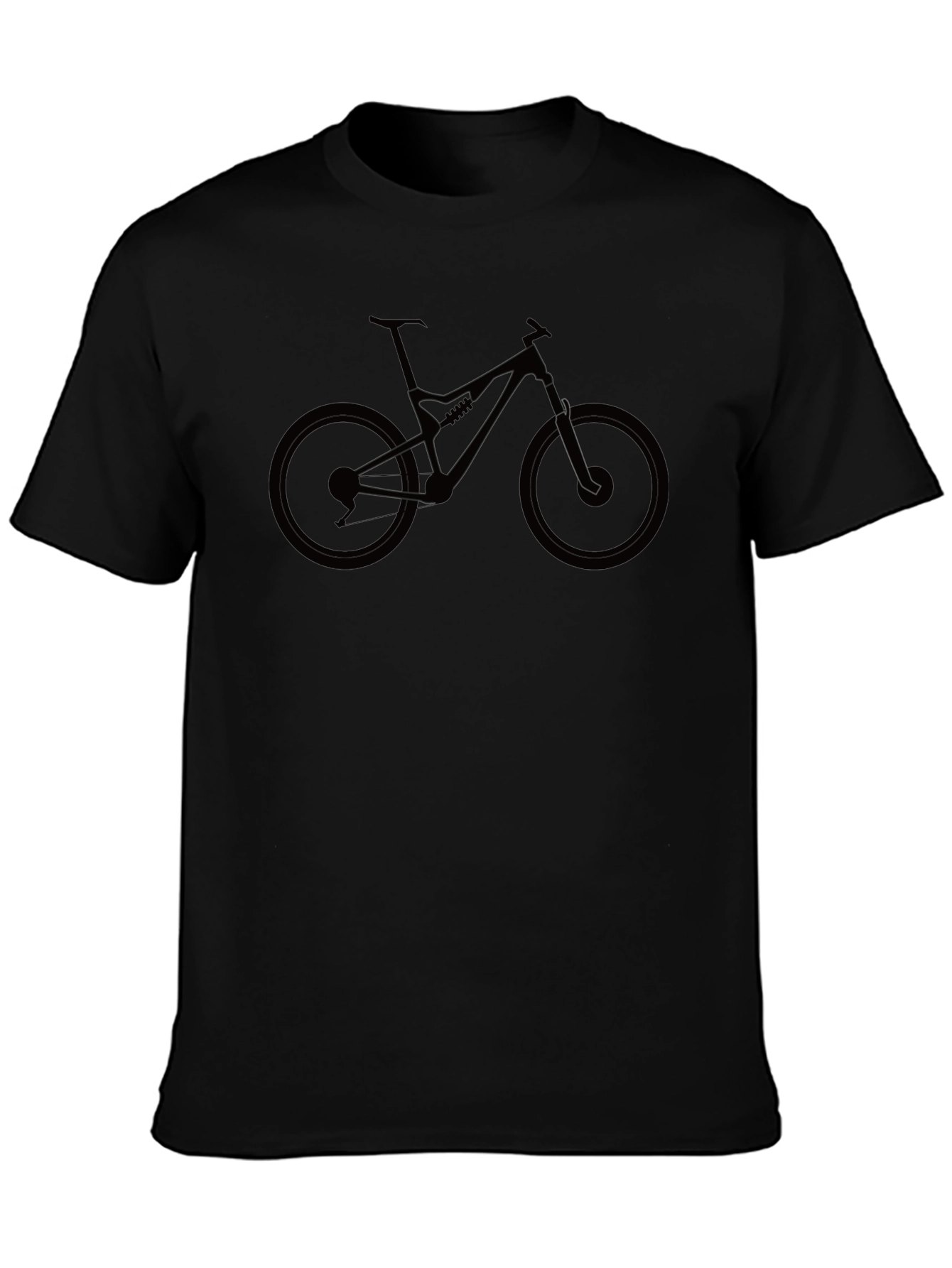 Mountain Bike Graphic Tee - Black
