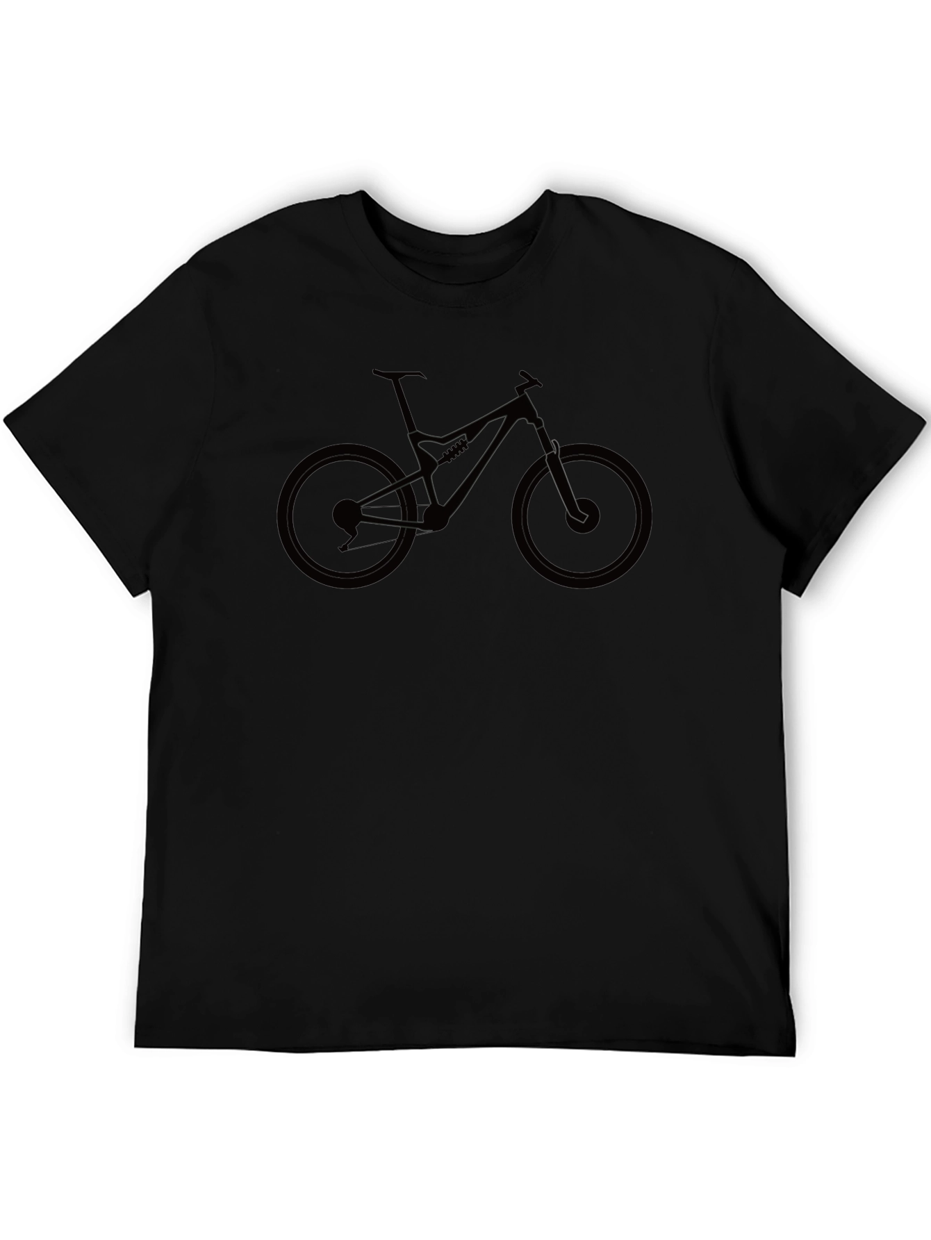 Mountain Bike Graphic Tee - Black