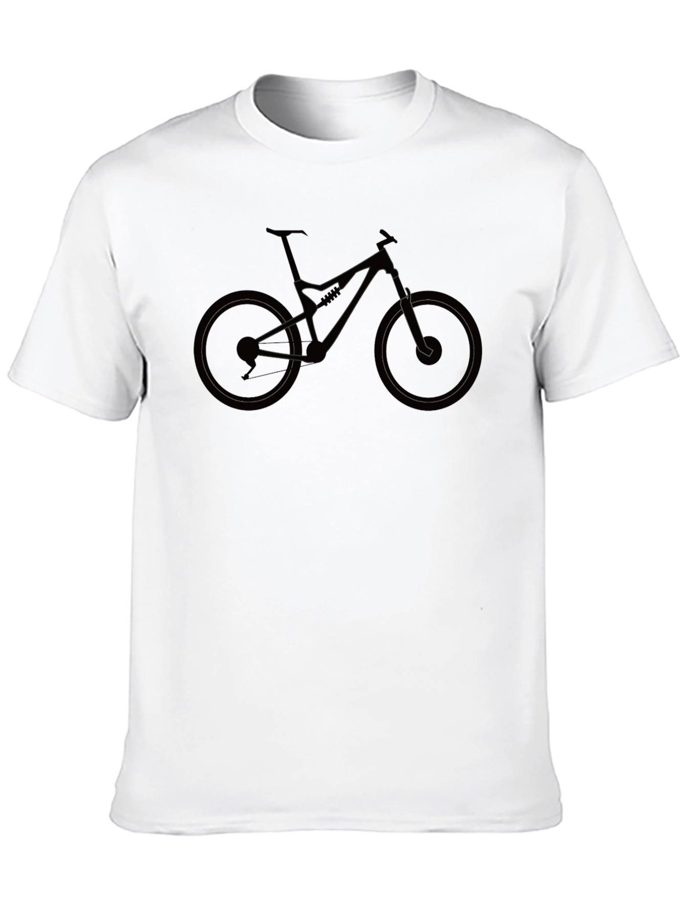 Mountain Bike Graphic Tee - Black
