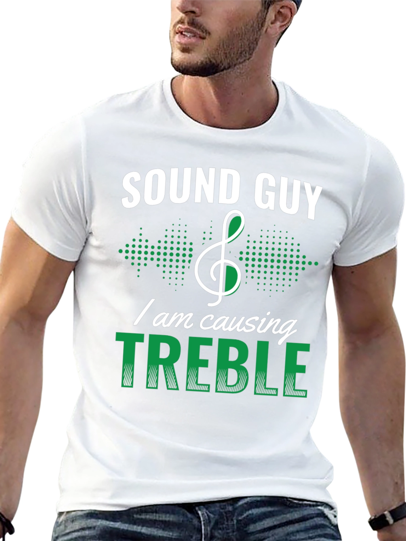 Sound Guy Treble Maker Funny T-Shirt
