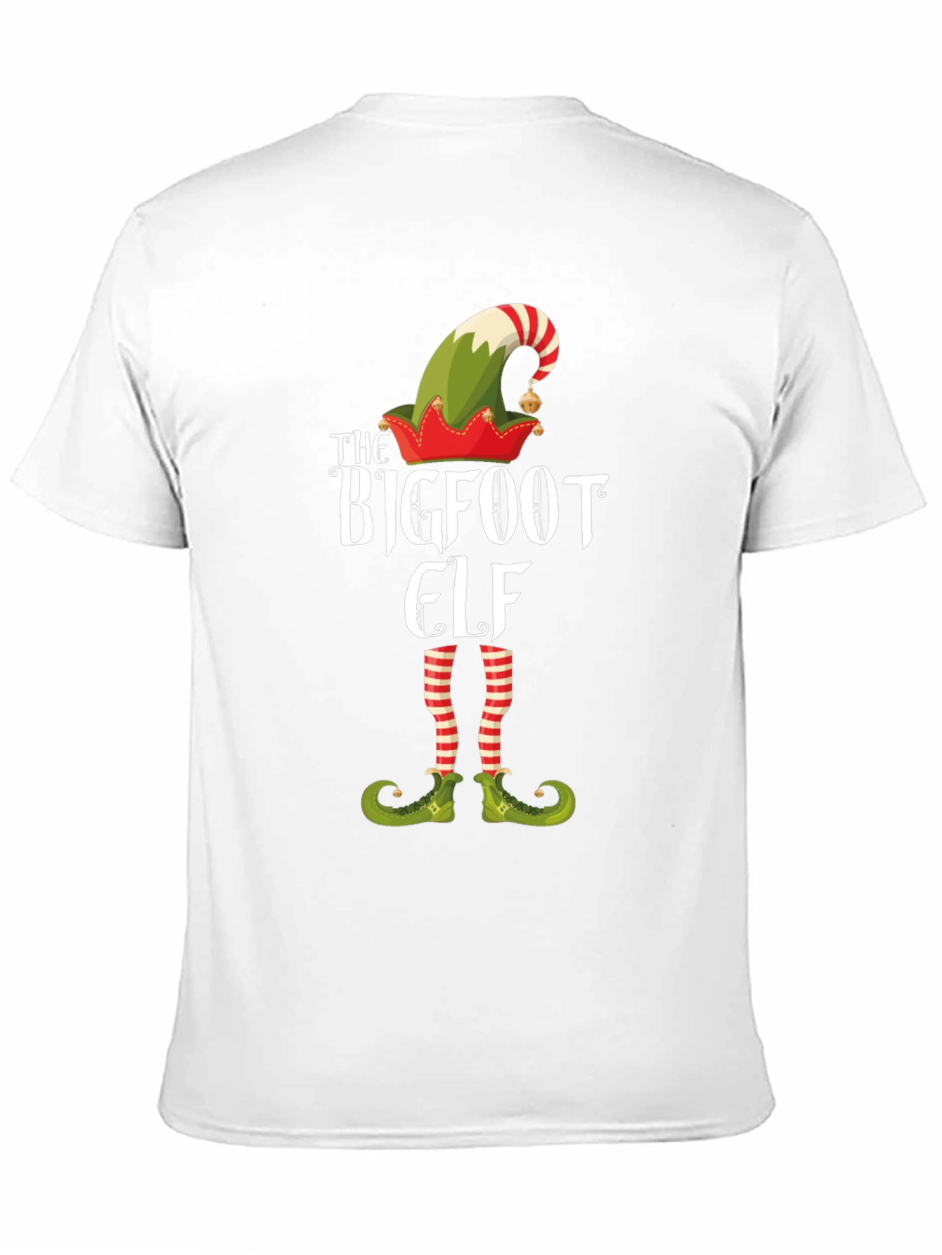 Bigfoot Elf Graphic Tee - Holiday Fun!