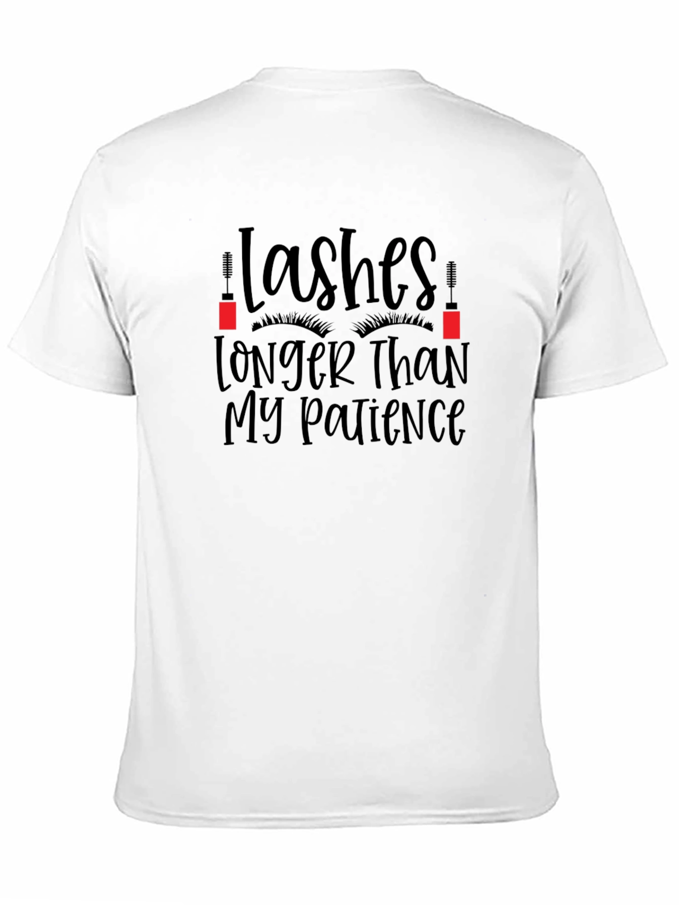Lashes Longer Than My Patience Graphic Tee