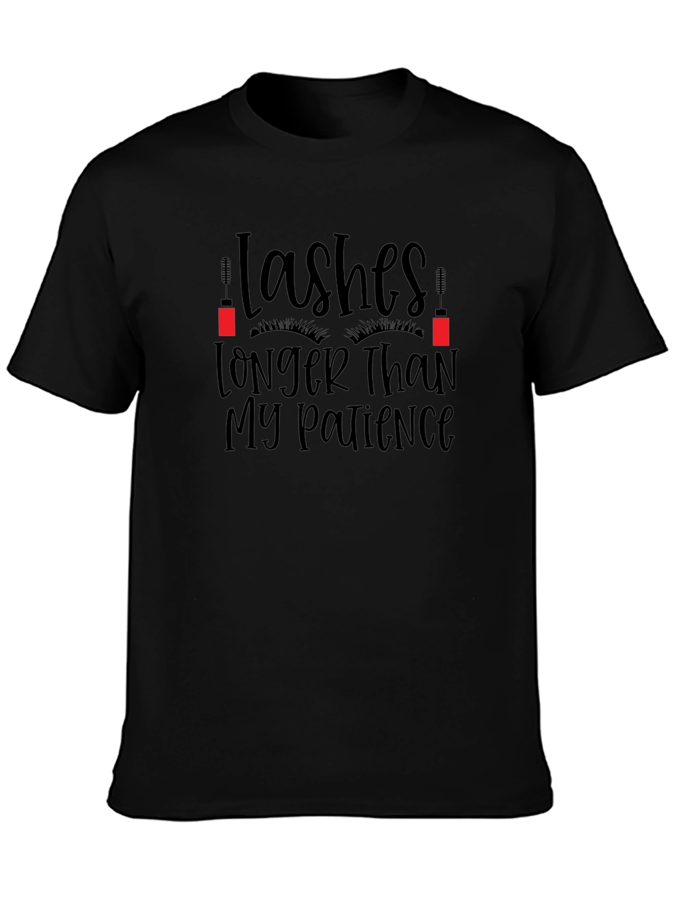 Lashes Longer Than My Patience Graphic Tee
