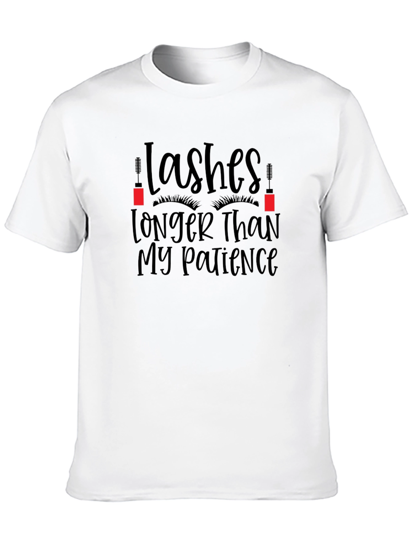 Lashes Longer Than My Patience Graphic Tee