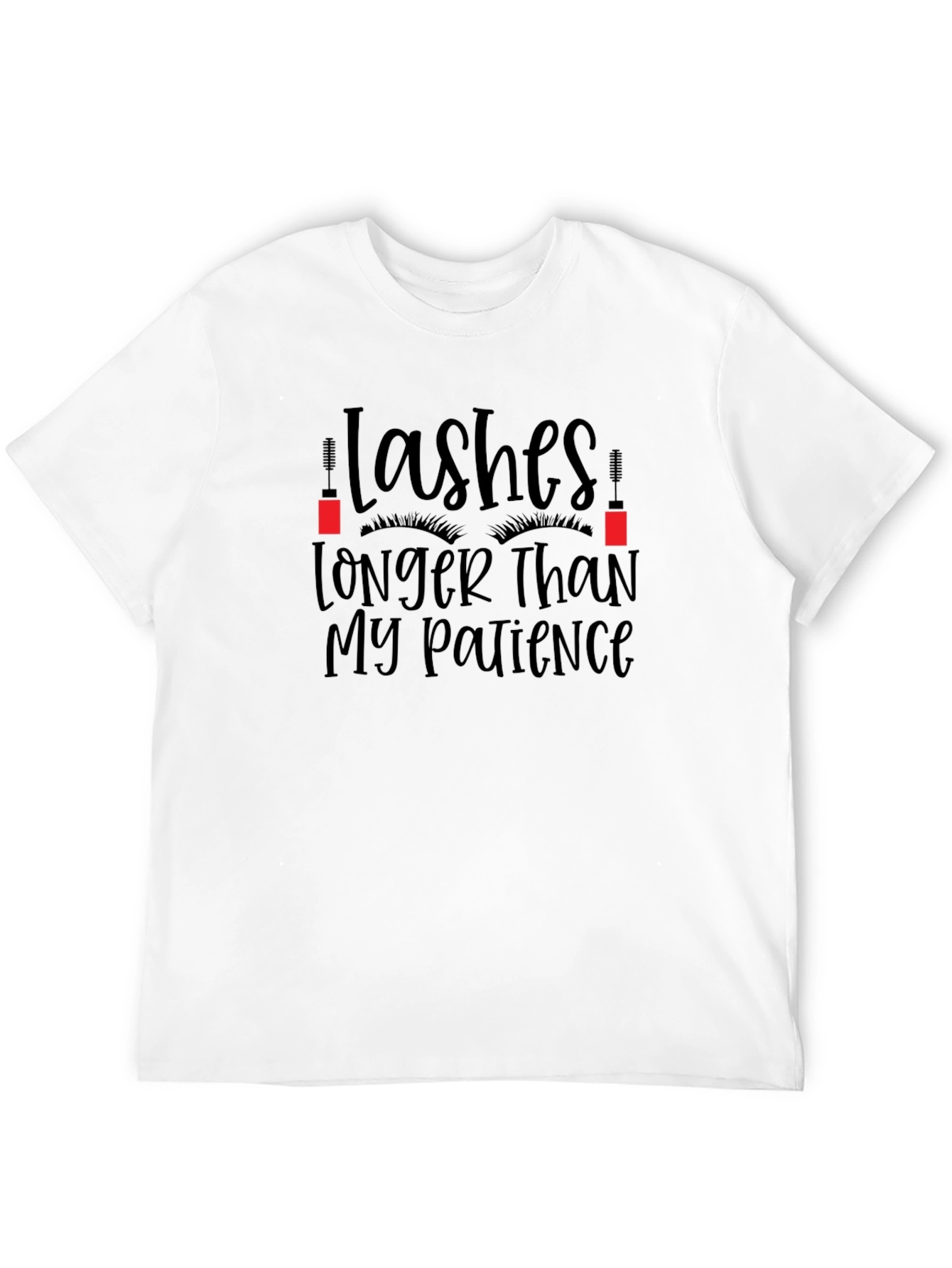 Lashes Longer Than My Patience Graphic Tee