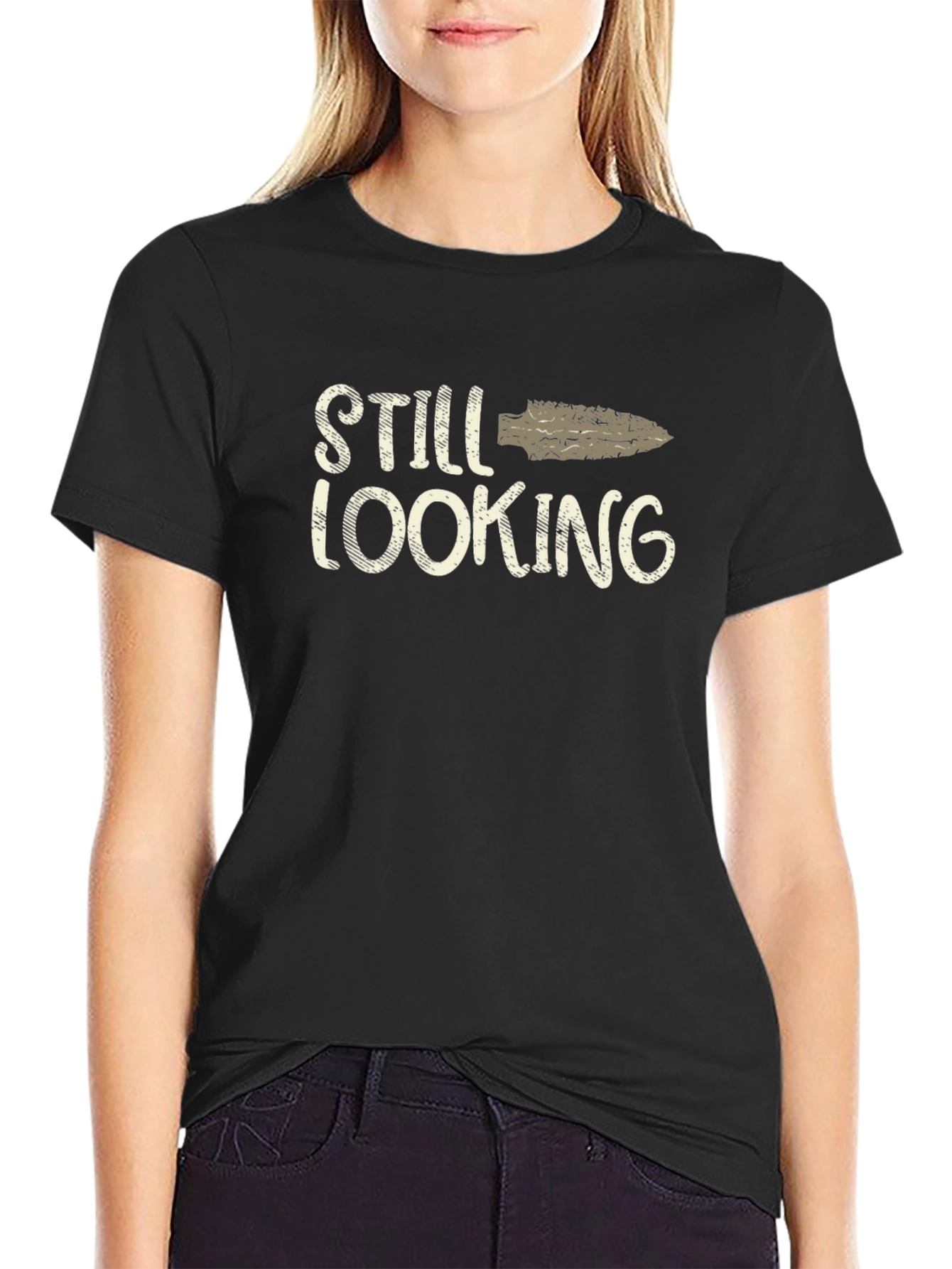 Still Looking Arrowhead T-Shirt - Black
