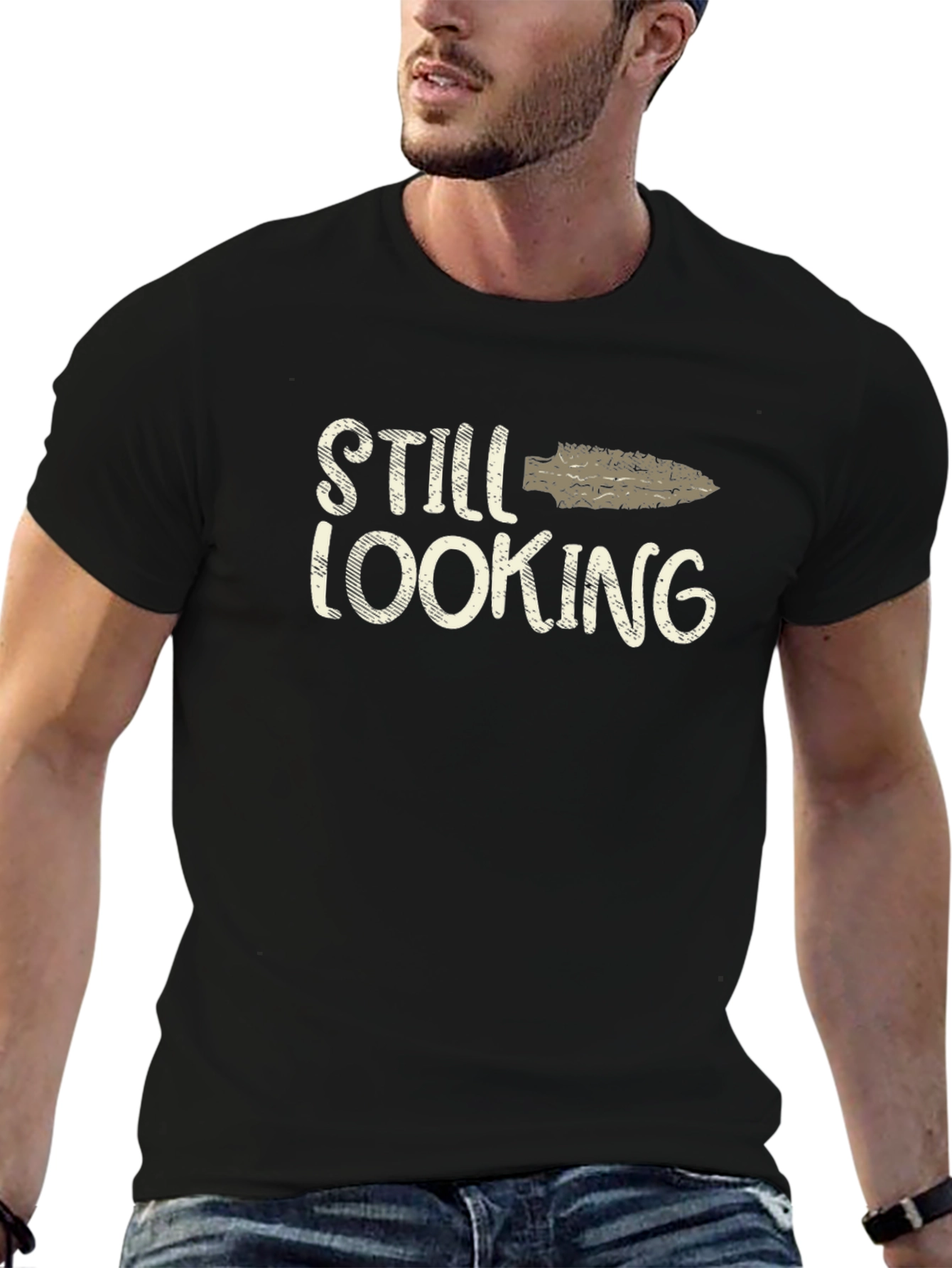 Still Looking Arrowhead T-Shirt - Black