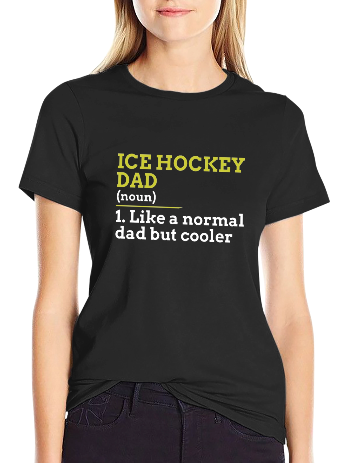 Ice Hockey Dad T-Shirt - Cool Dad Definition