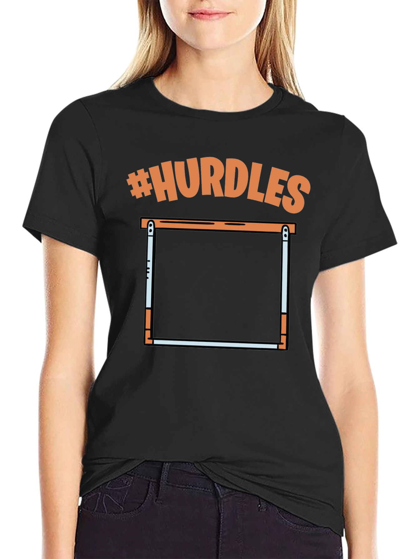 Hurdles Graphic T-Shirt - Athletic Tee