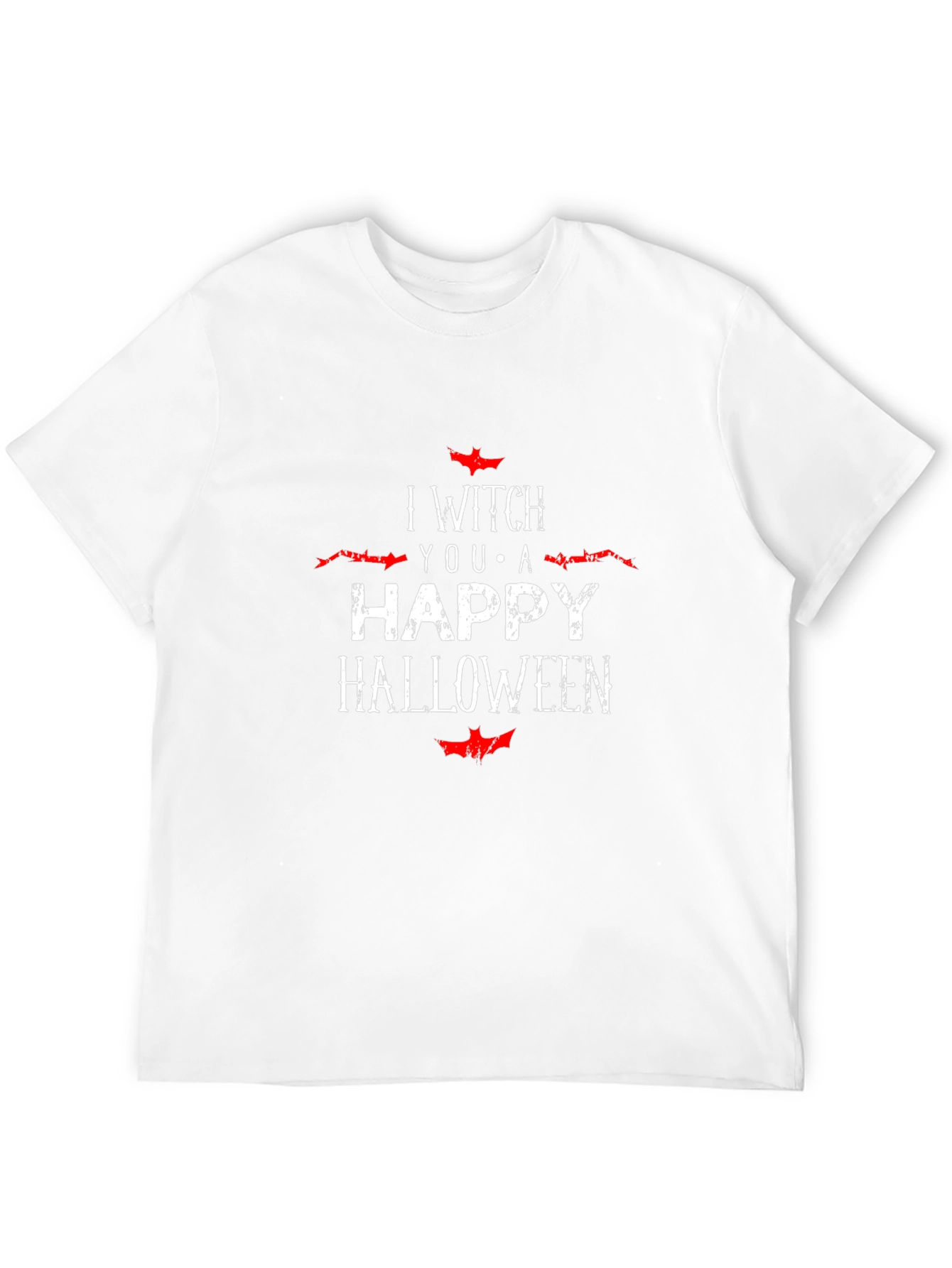I Witch You A Happy Halloween Black Tee