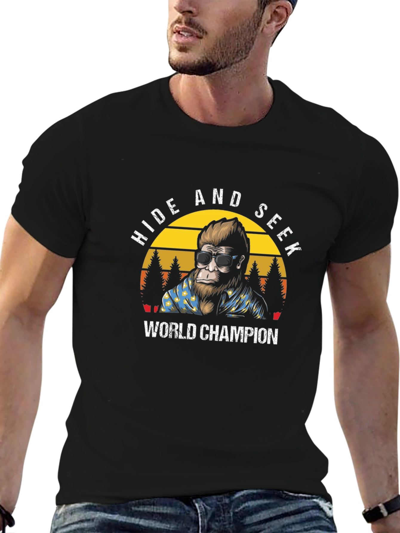 Hide and Seek World Champion Bigfoot T-Shirt