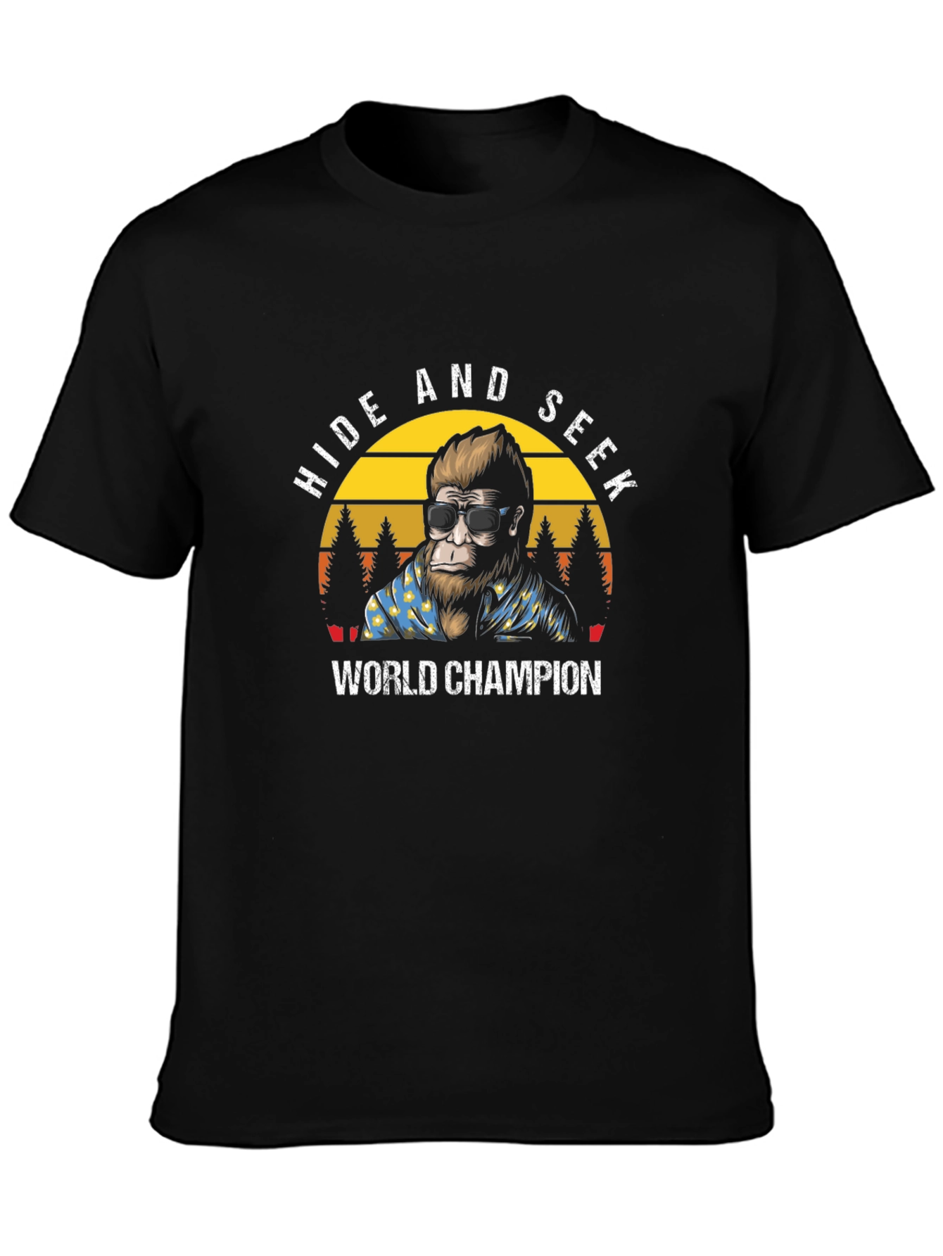 Hide and Seek World Champion Bigfoot T-Shirt