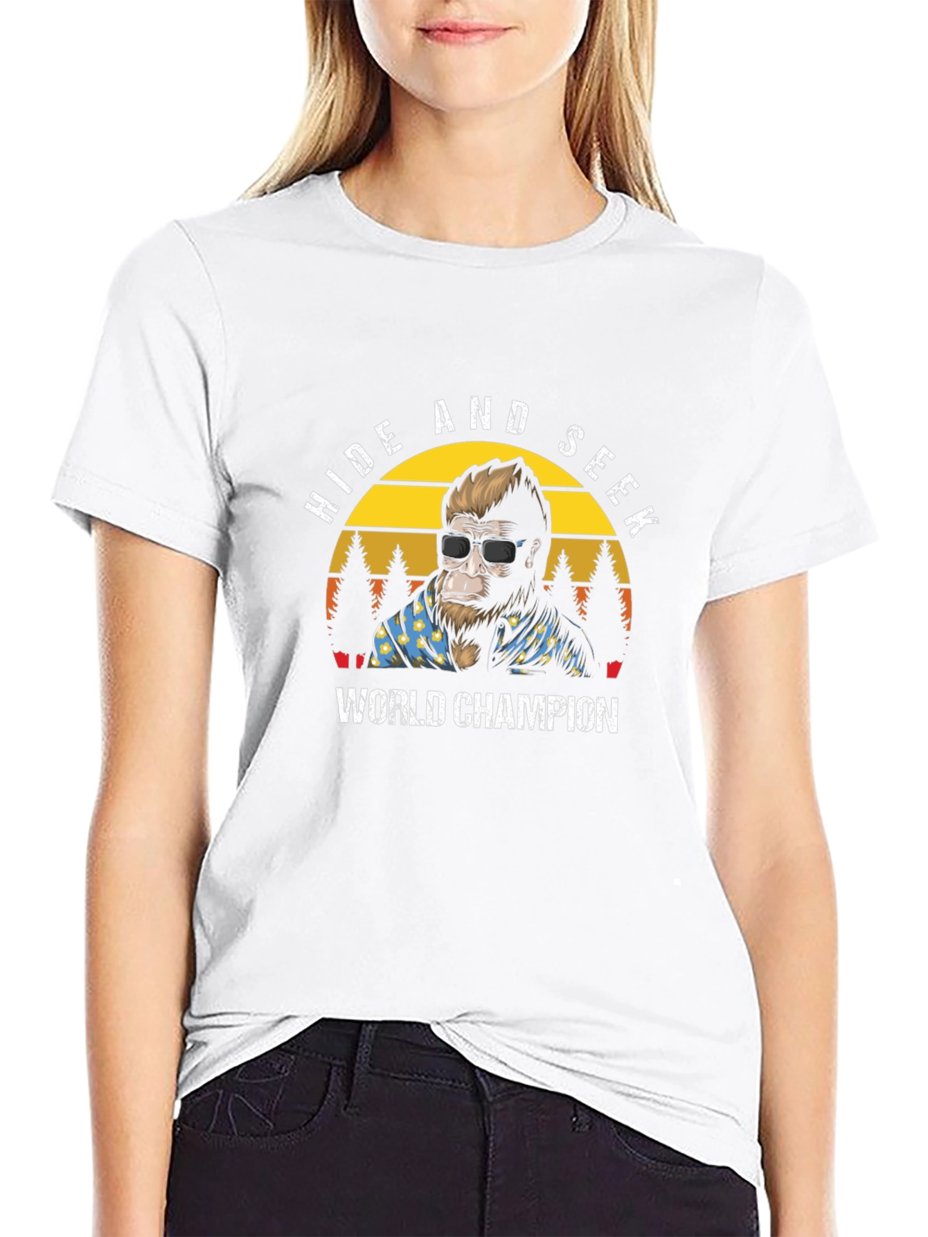 Hide and Seek World Champion Bigfoot T-Shirt