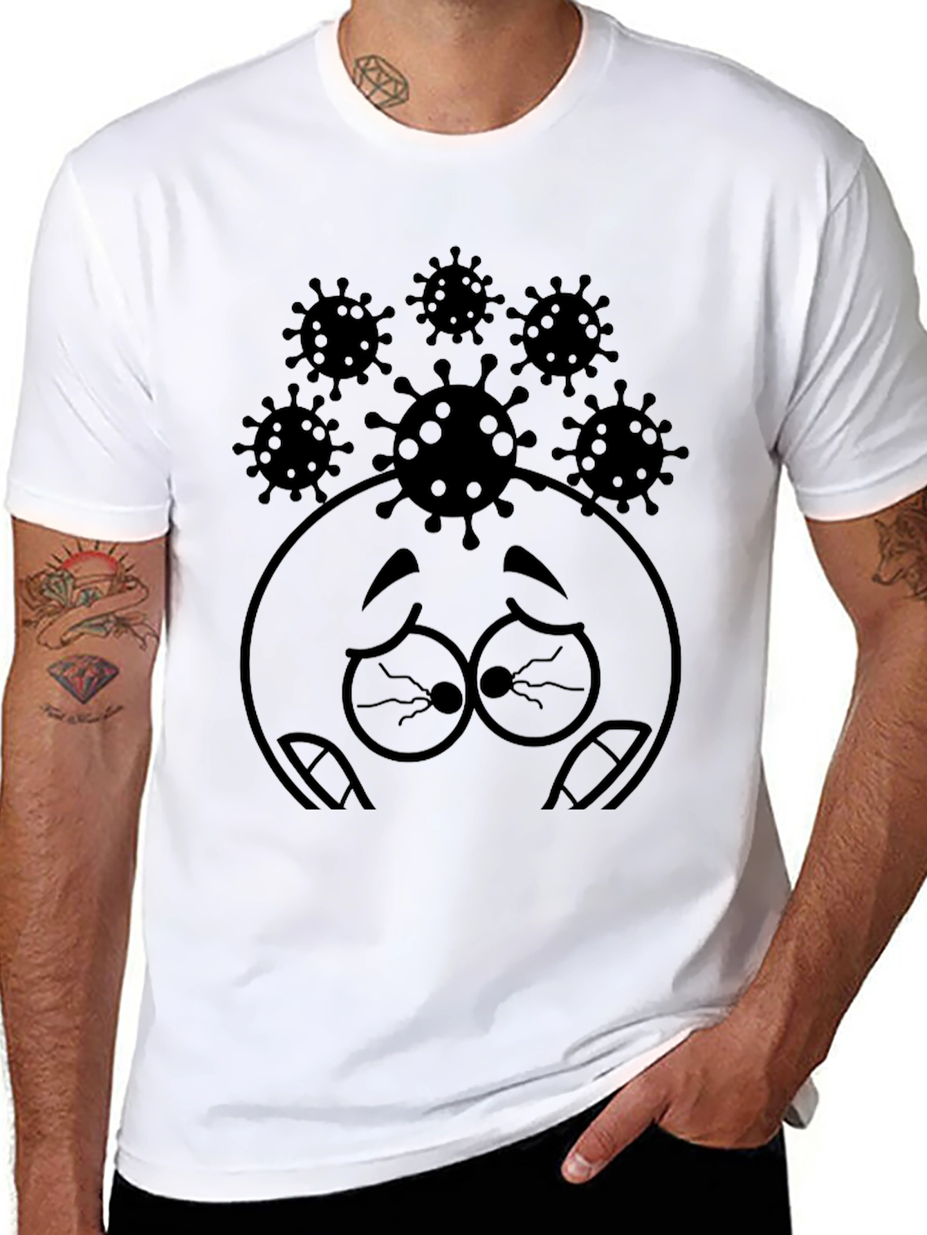 Stressed Out T-Shirt - Virus Overload