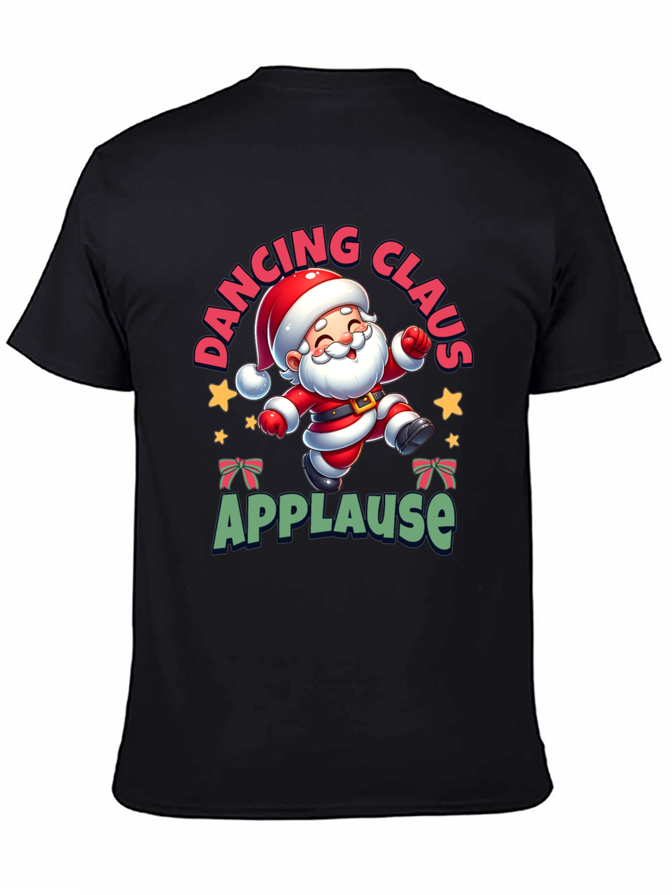 Dancing Santa Tee - Festive Holiday Cheer