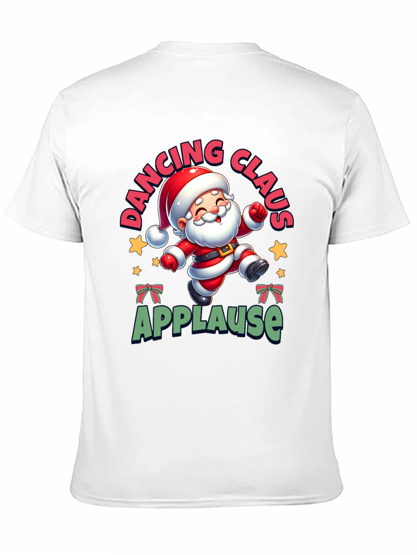Dancing Santa Tee - Festive Holiday Cheer