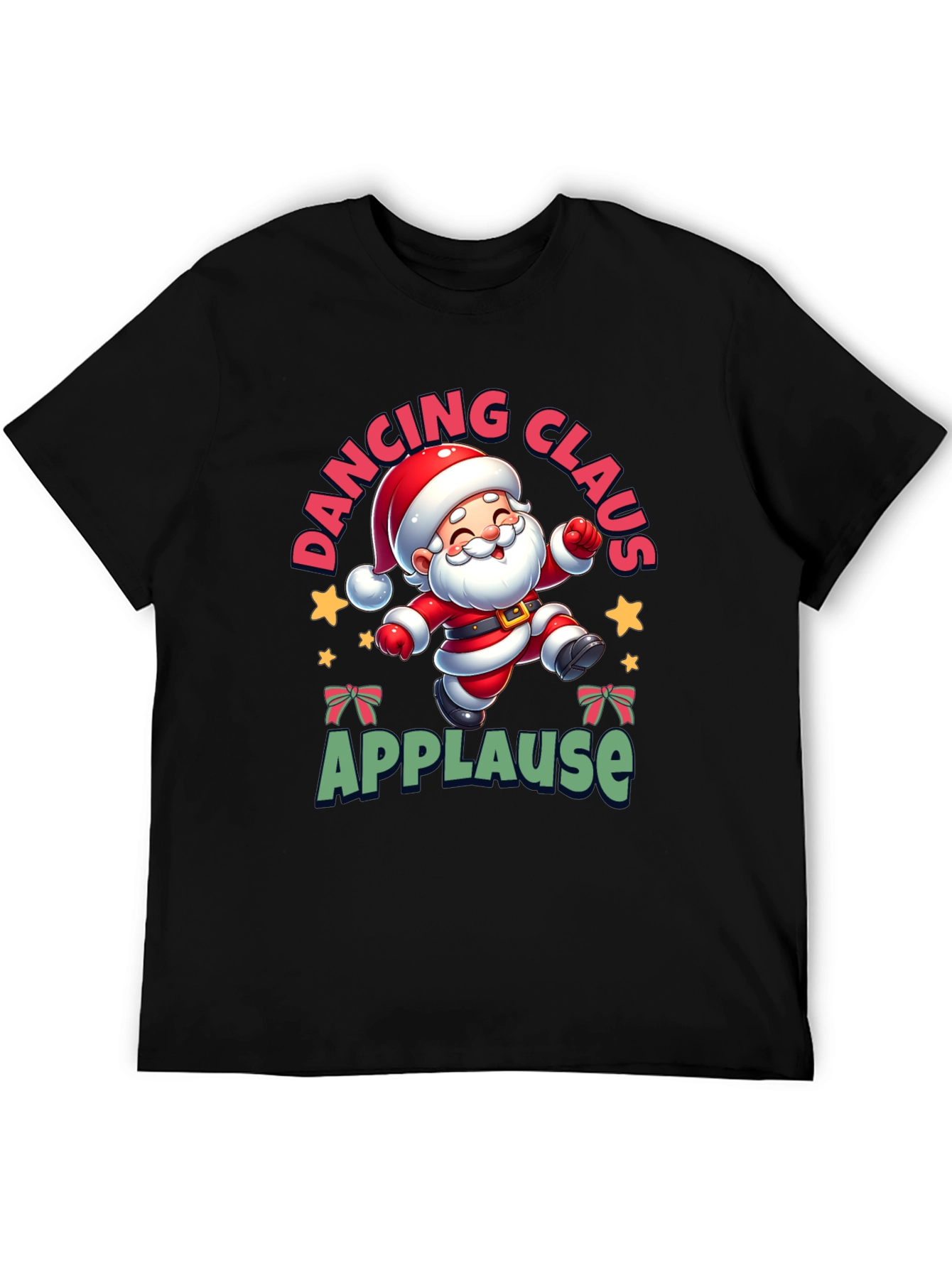 Dancing Santa Tee - Festive Holiday Cheer